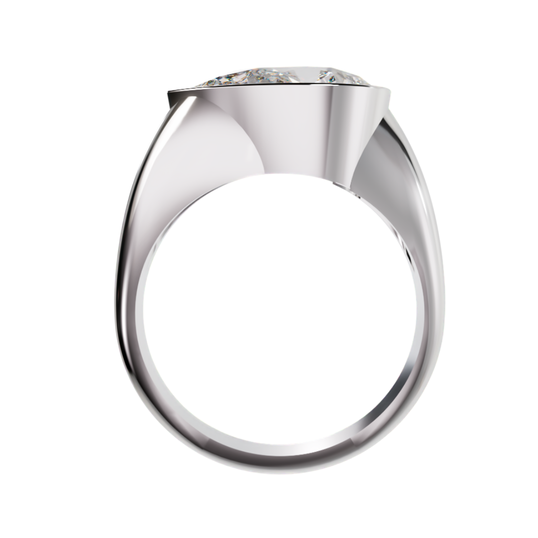 Lab Grown Diamond Pear East West Ring