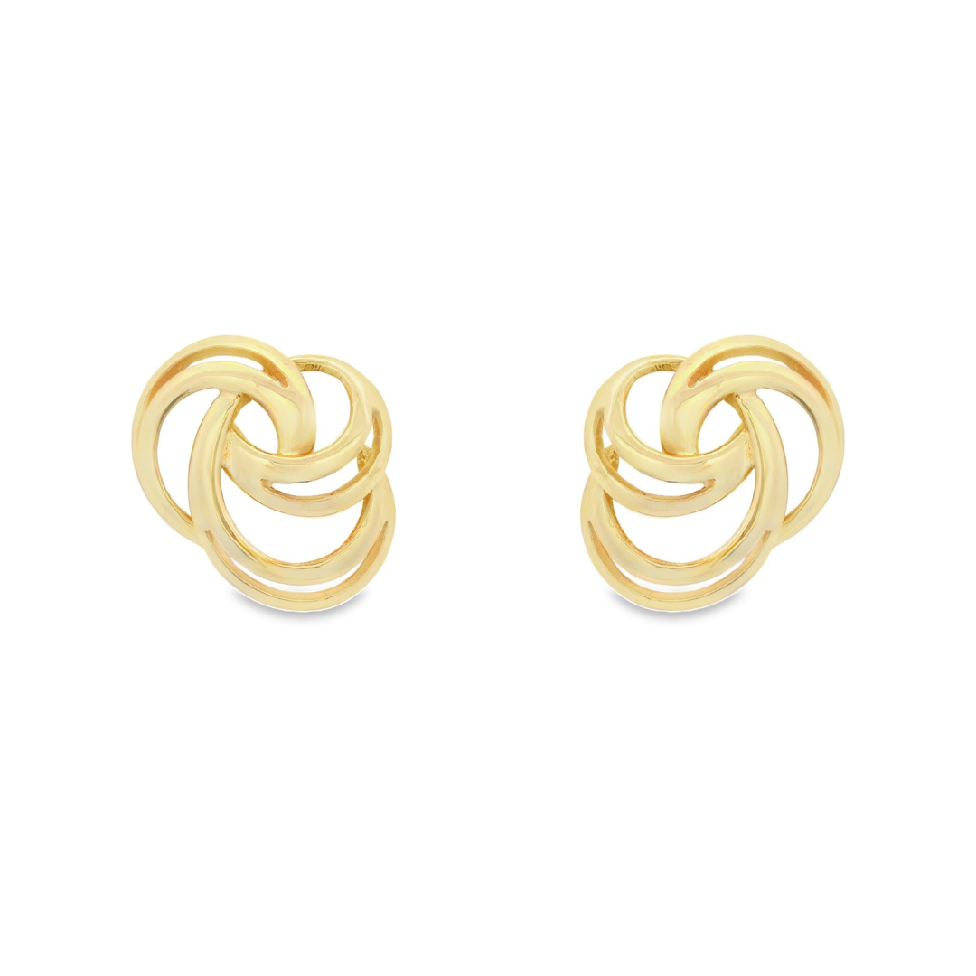 Plain Gold Earrings