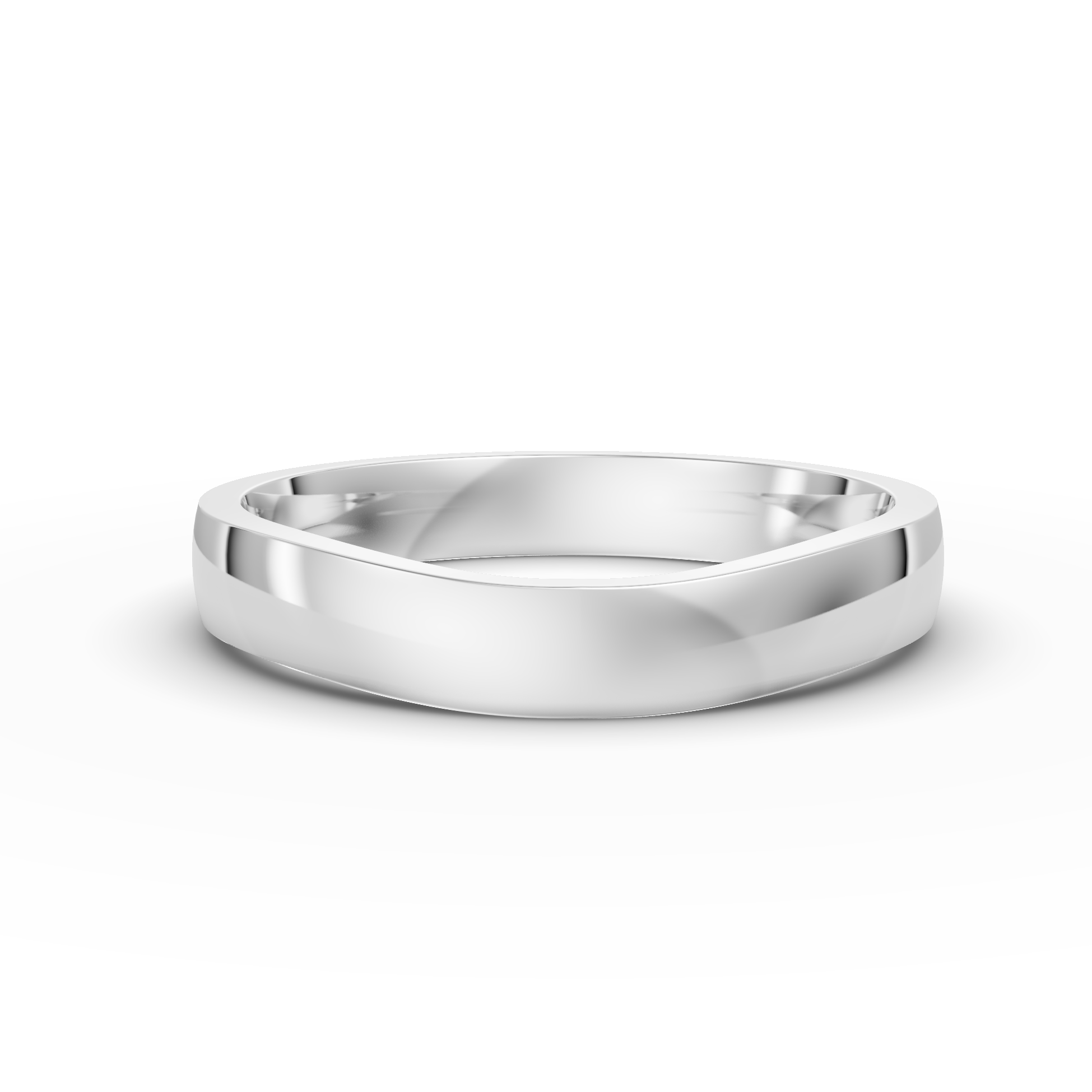 Shaped Wedding Band