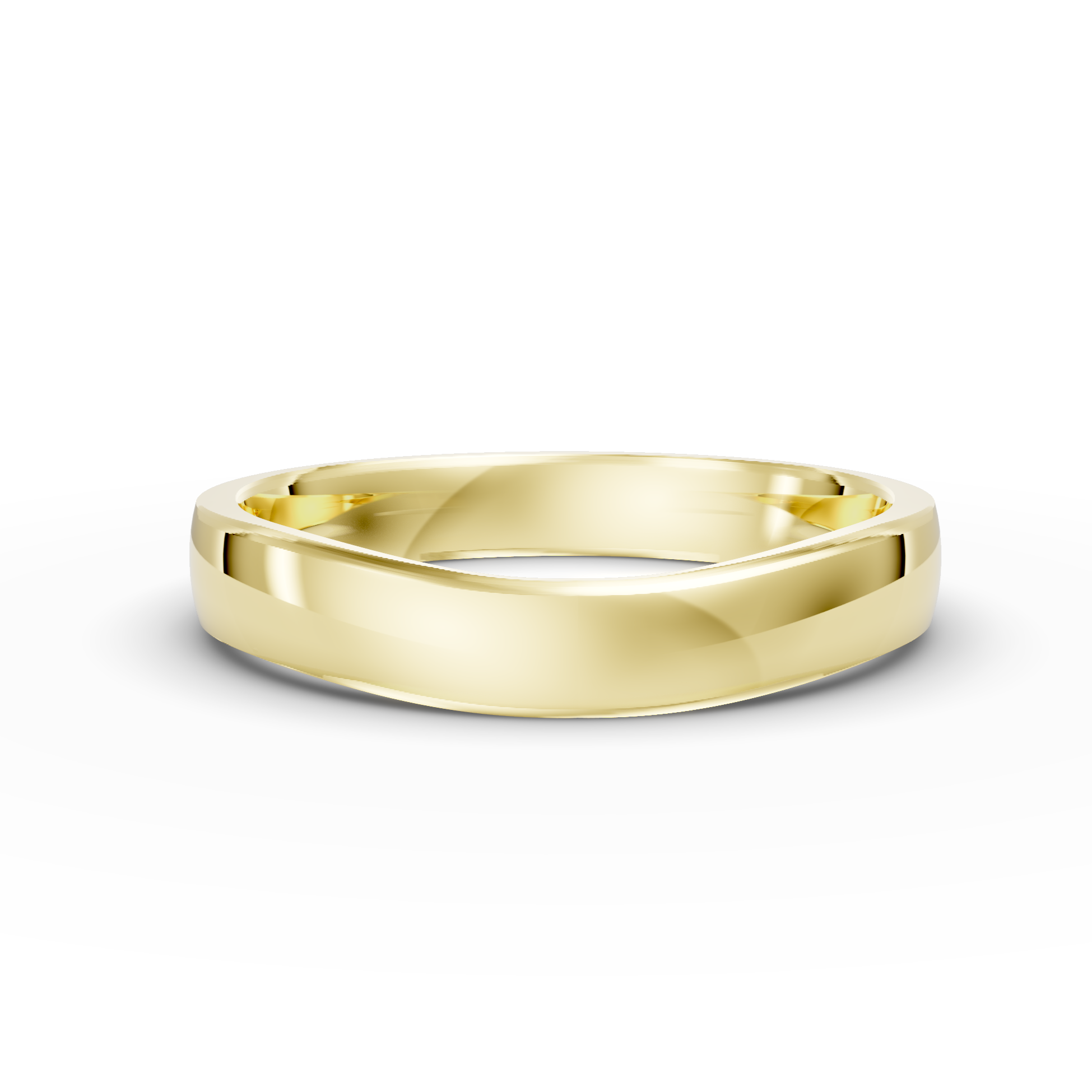 Shaped Wedding Band