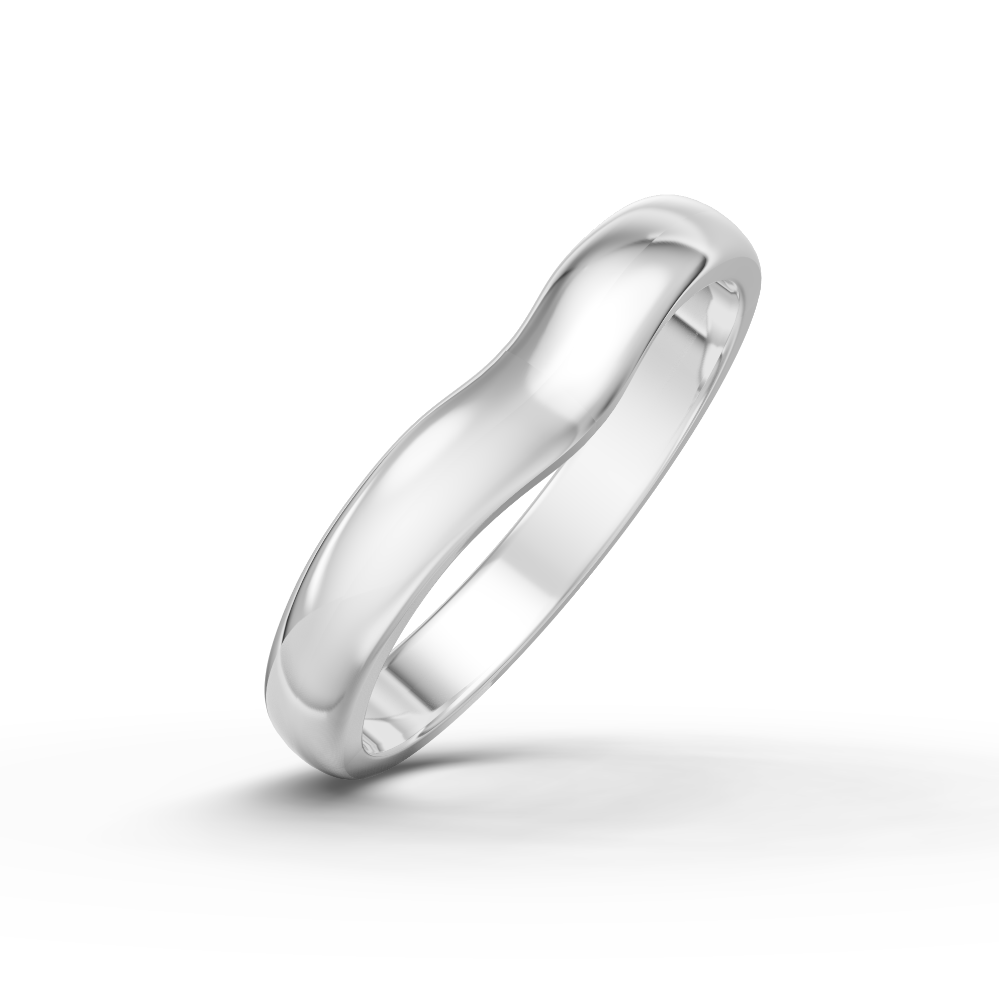 Shaped Wedding Band