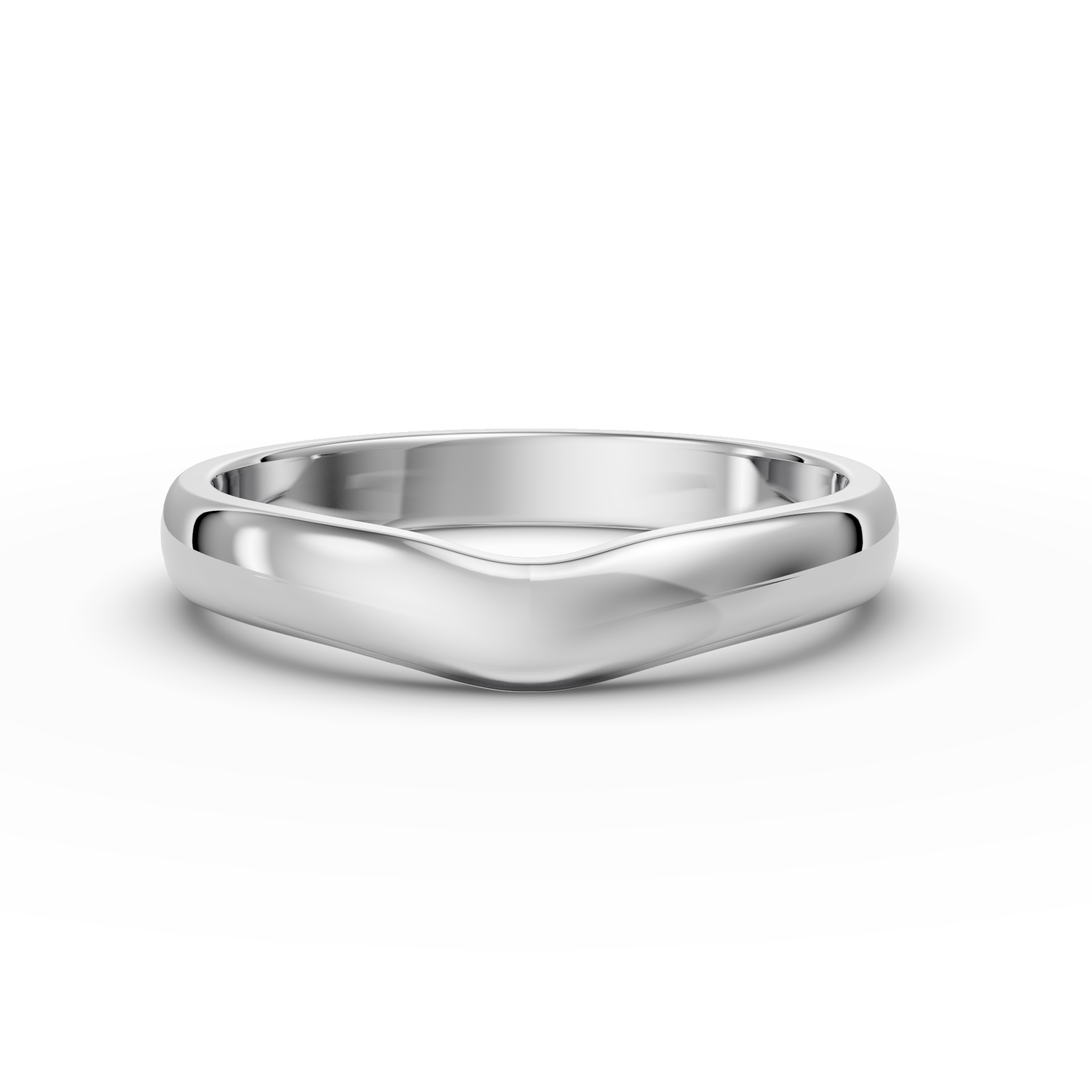 Shaped Wedding Band