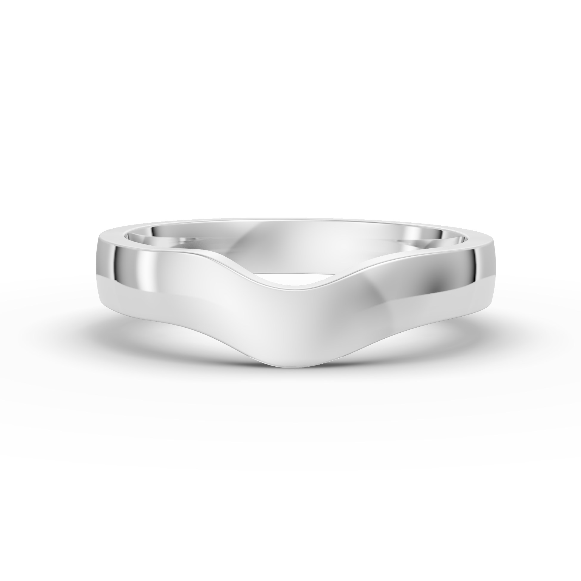 Shaped Wedding Band