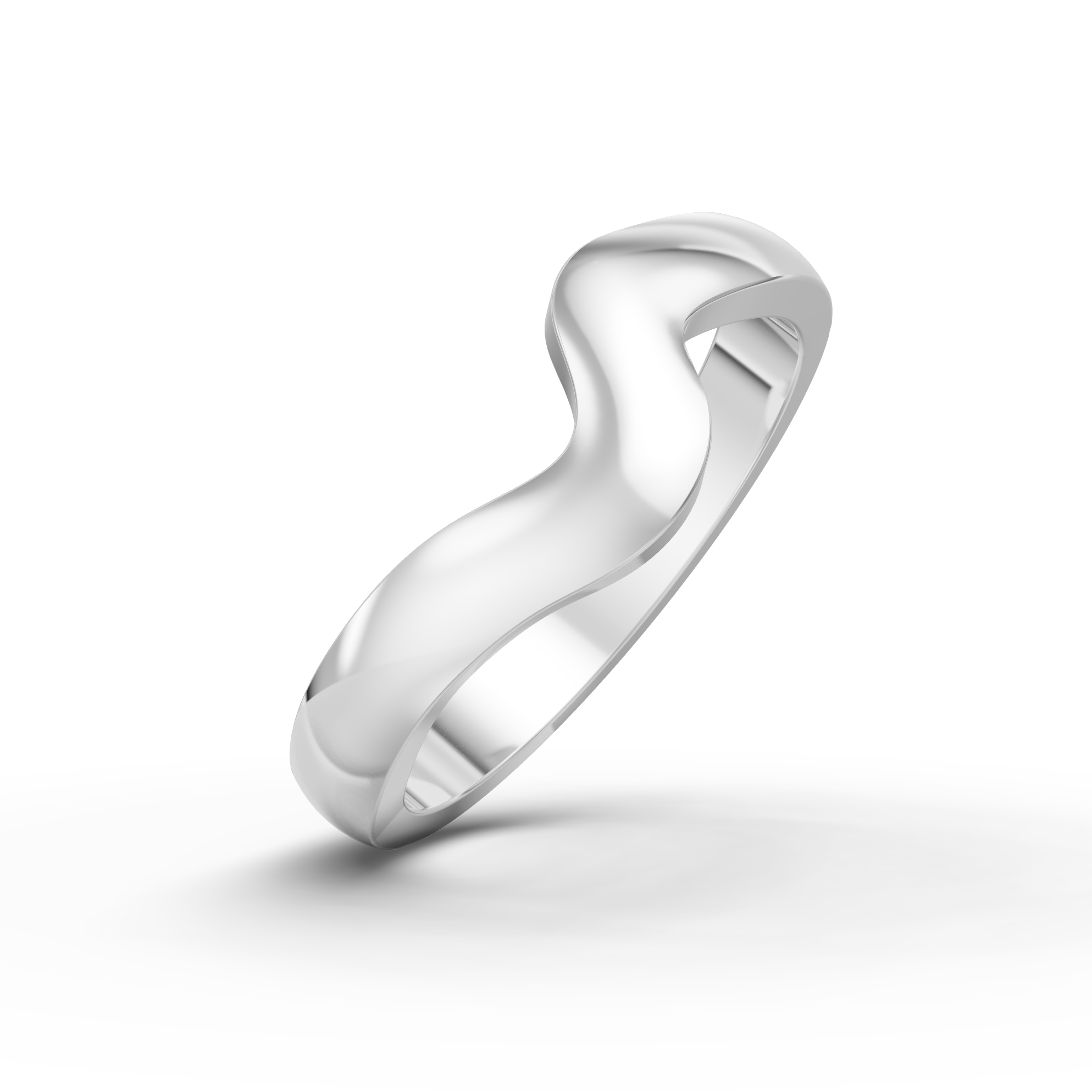 Shaped Wedding Band