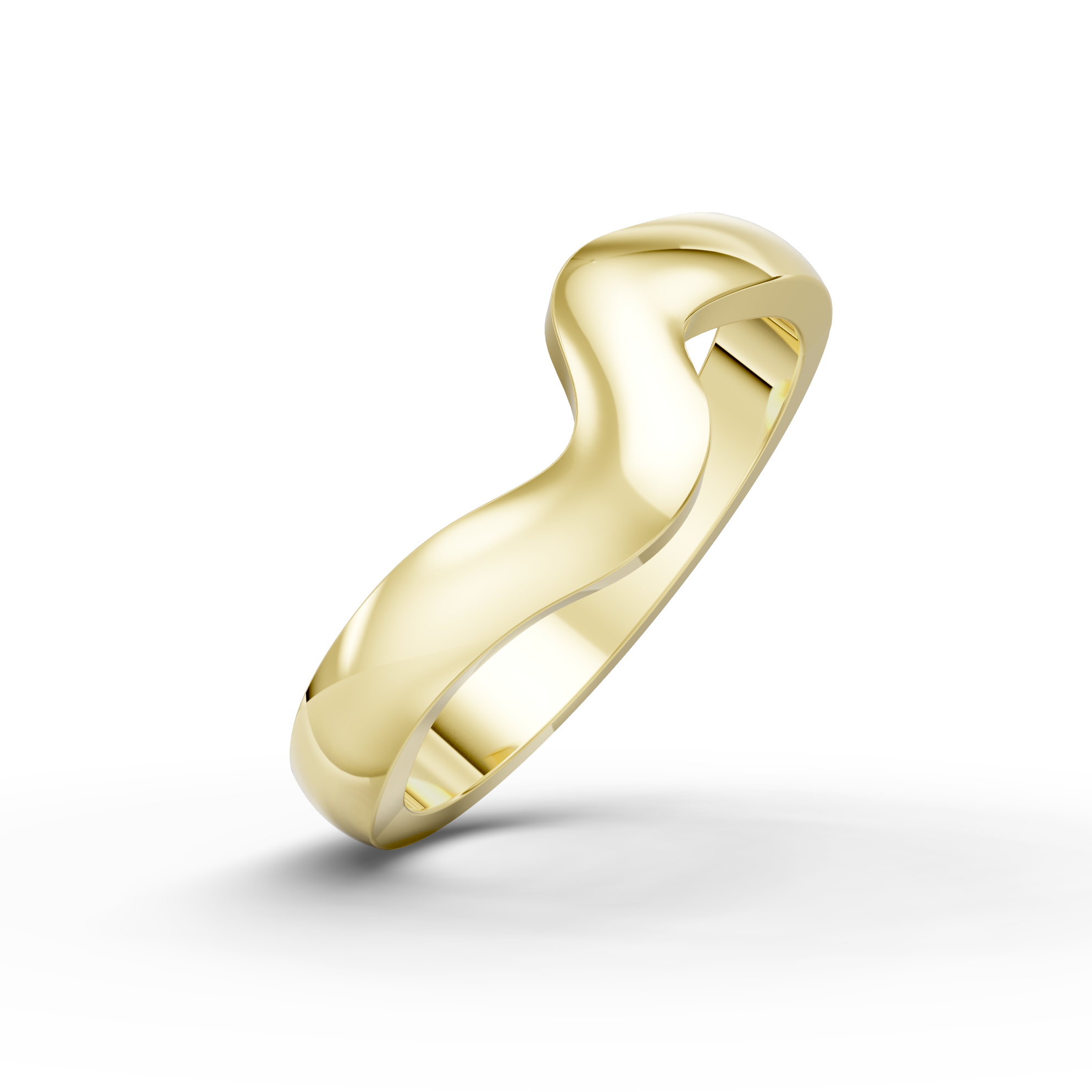 Shaped Wedding Band