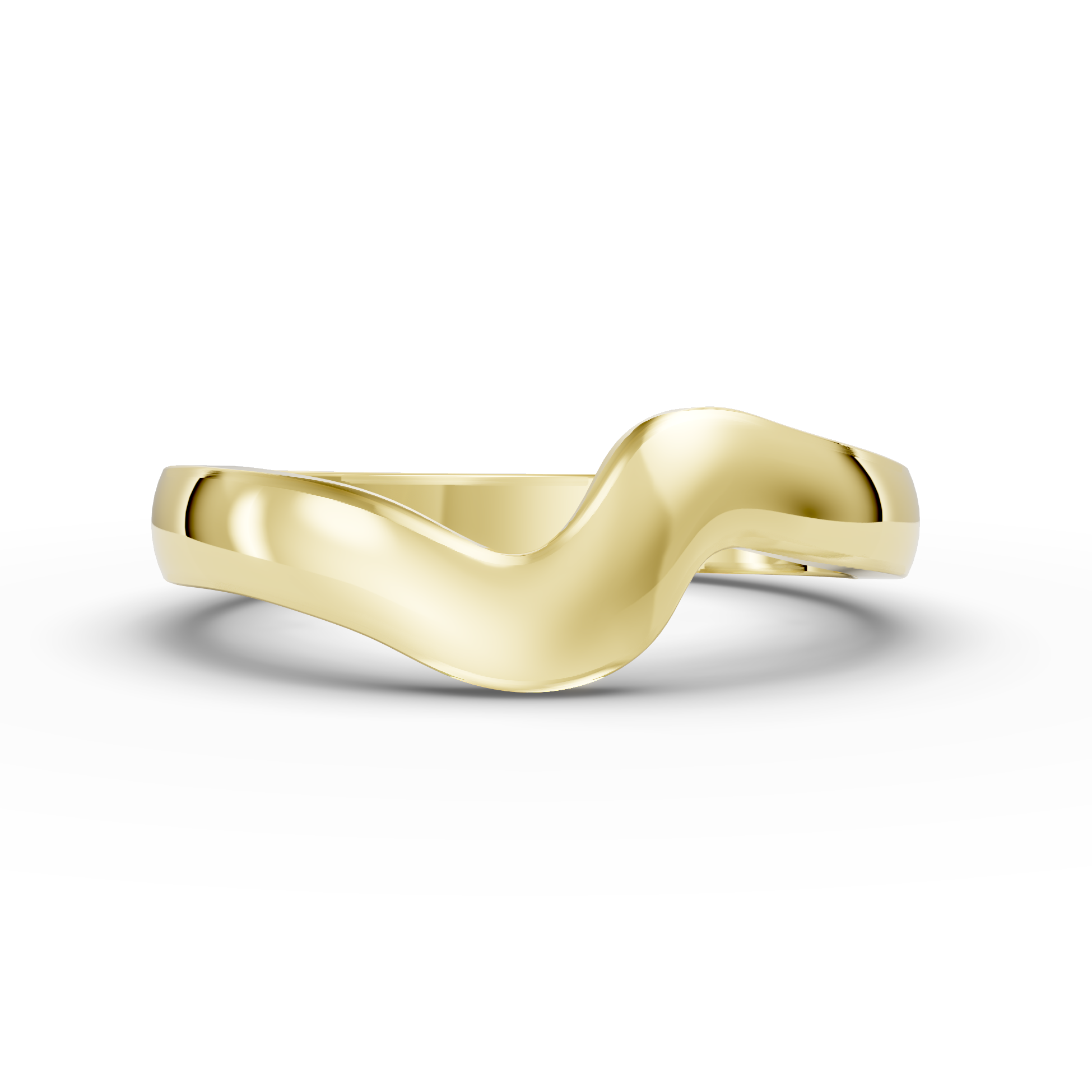 Shaped Wedding Band