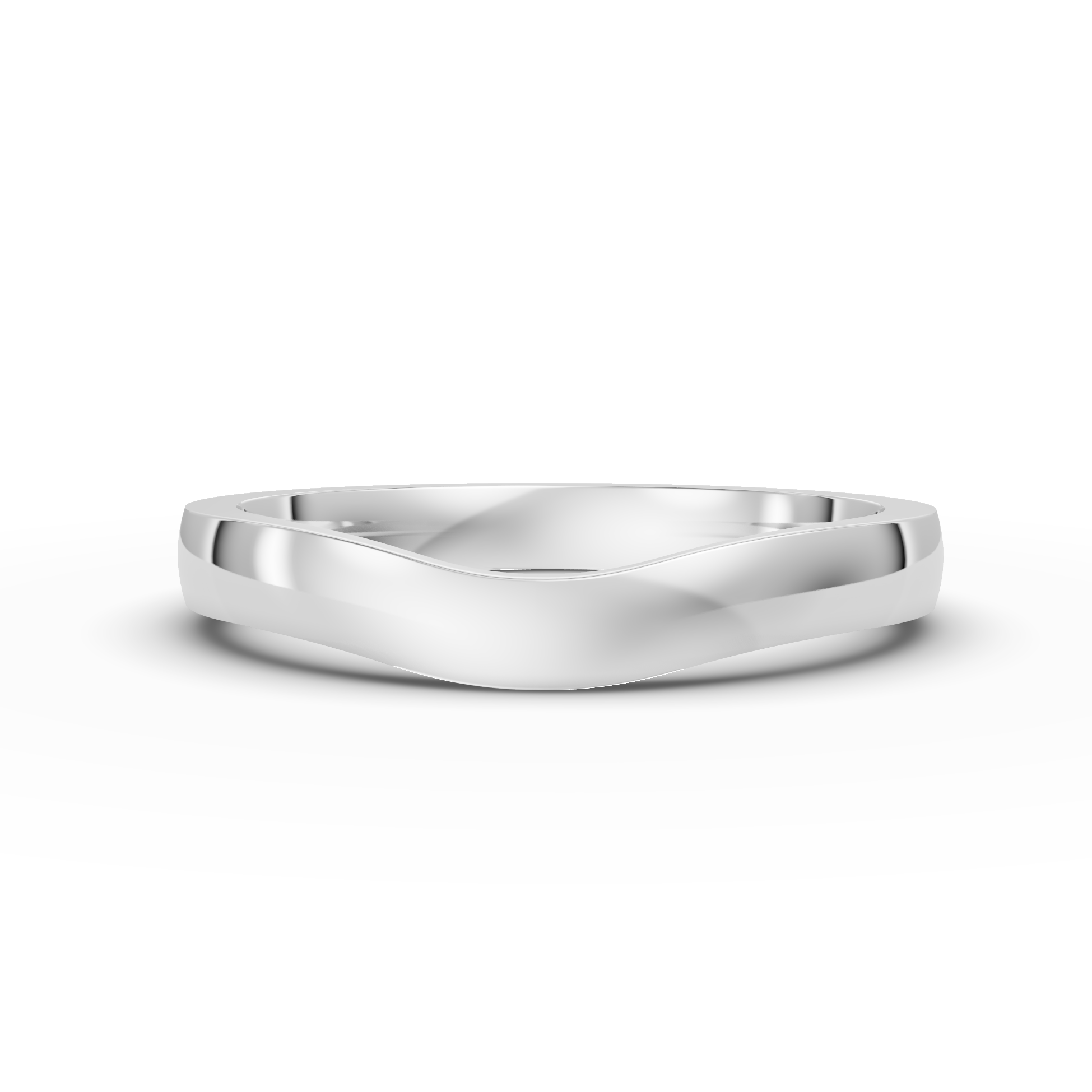 Shaped Wedding Band