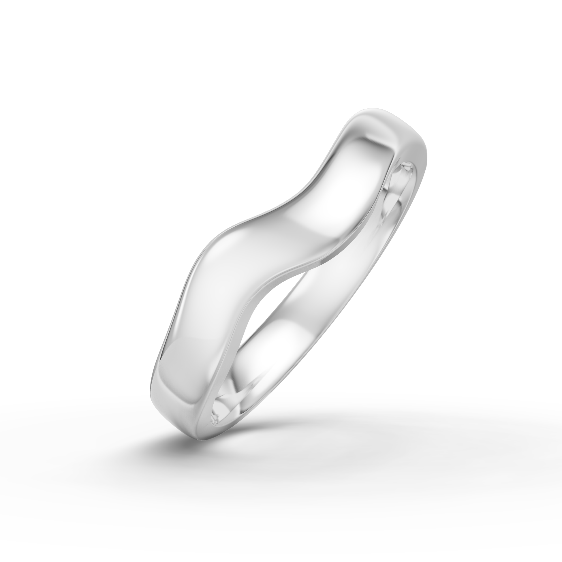 Shaped Wedding Band