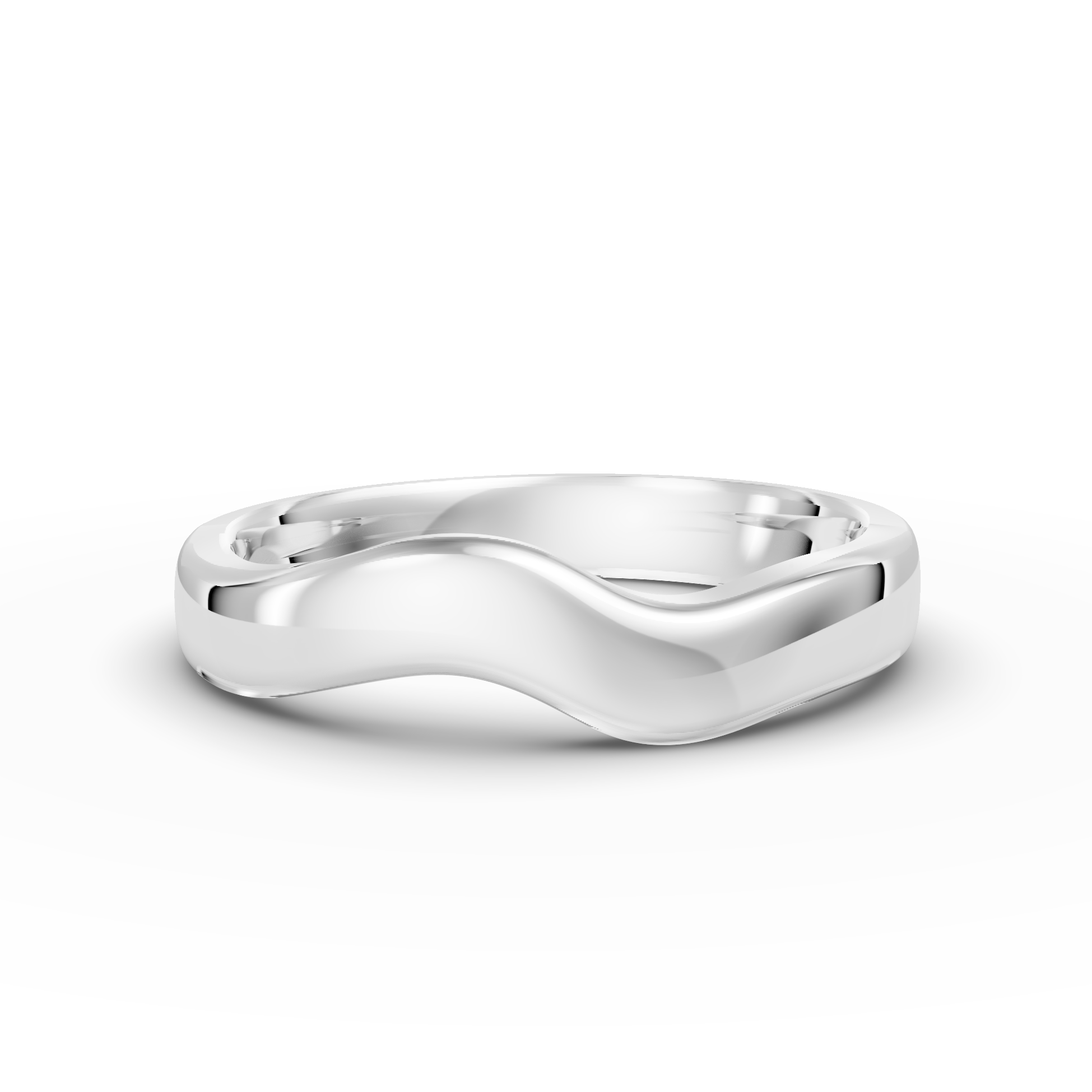 Shaped Wedding Band