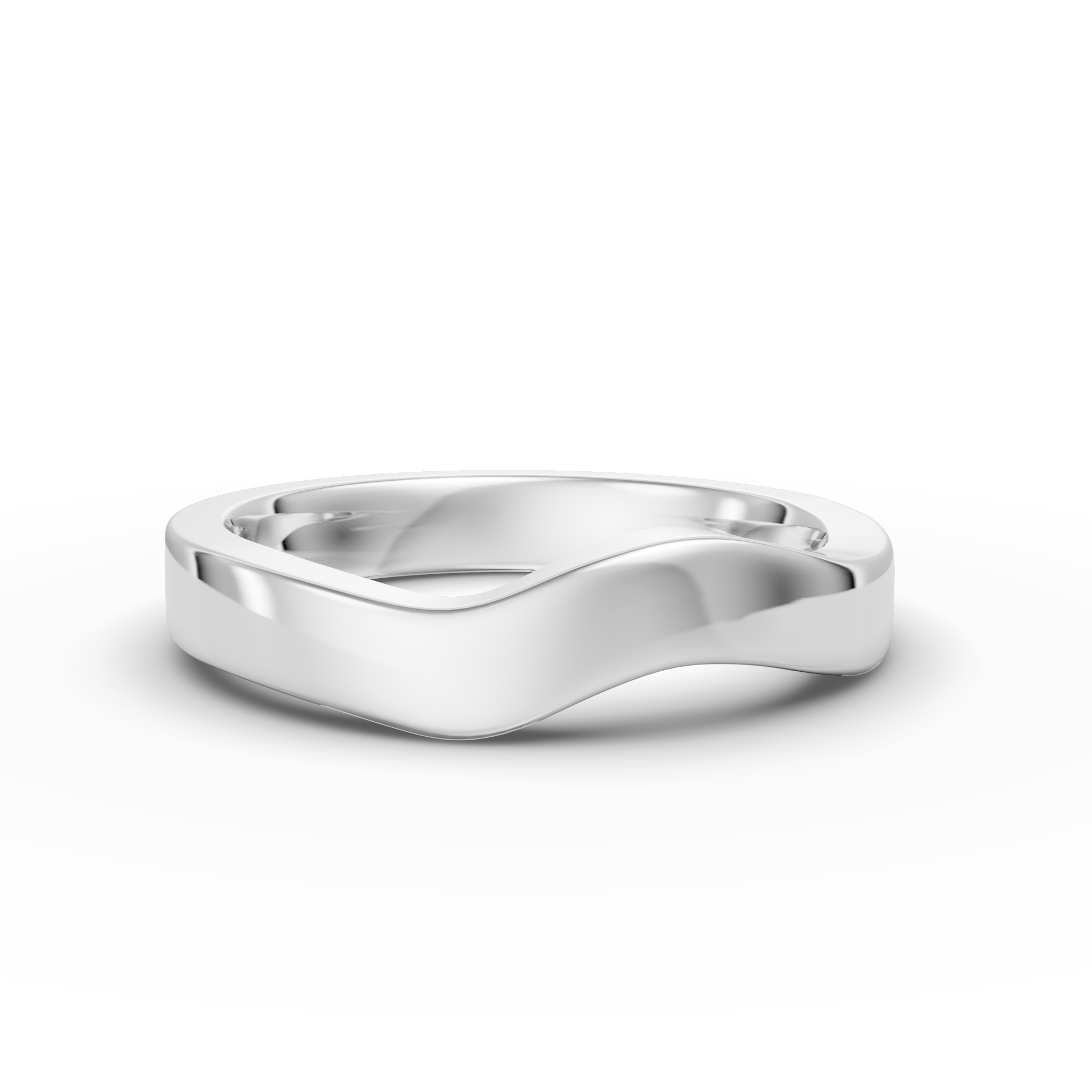 Shaped Wedding Band