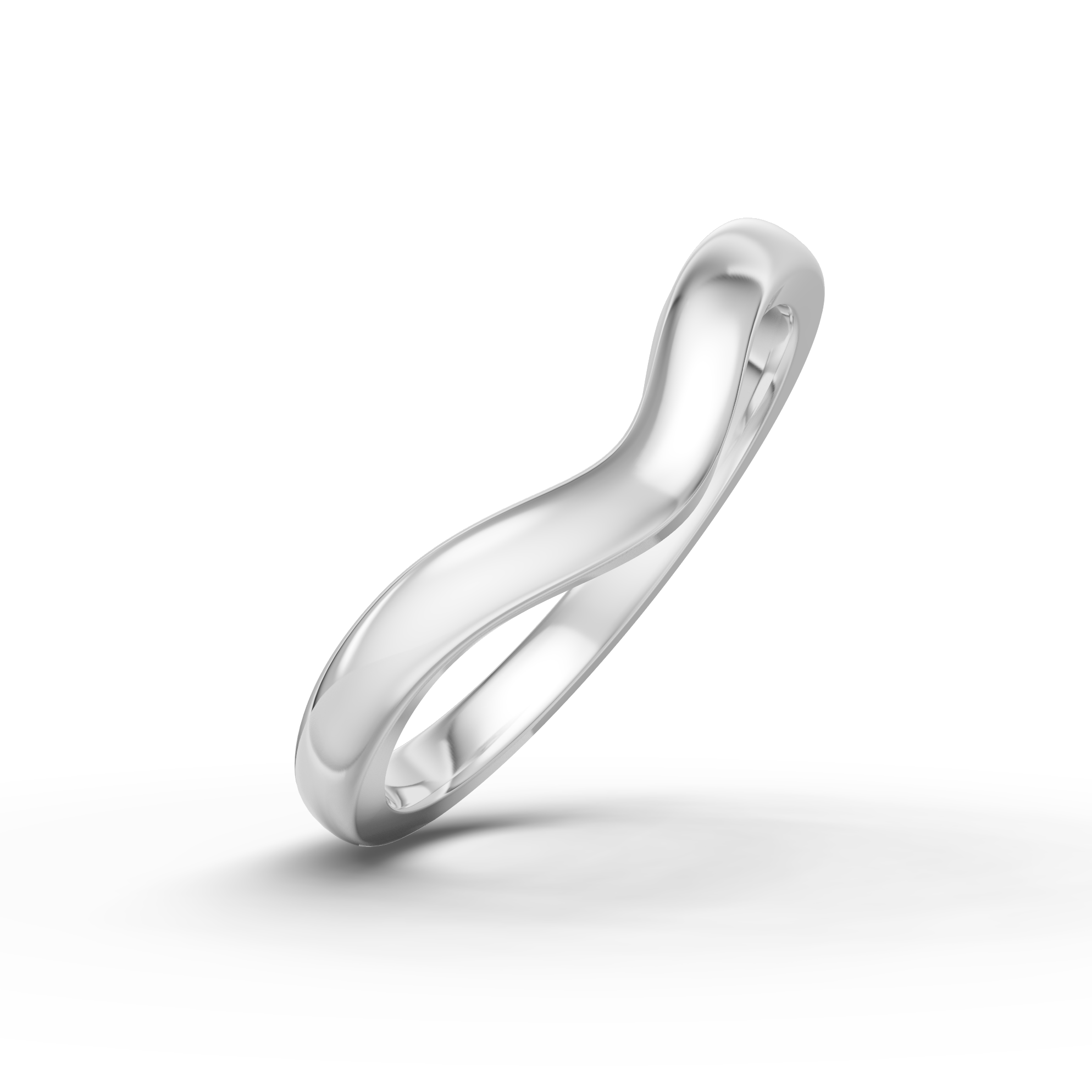 Shaped Wedding Band