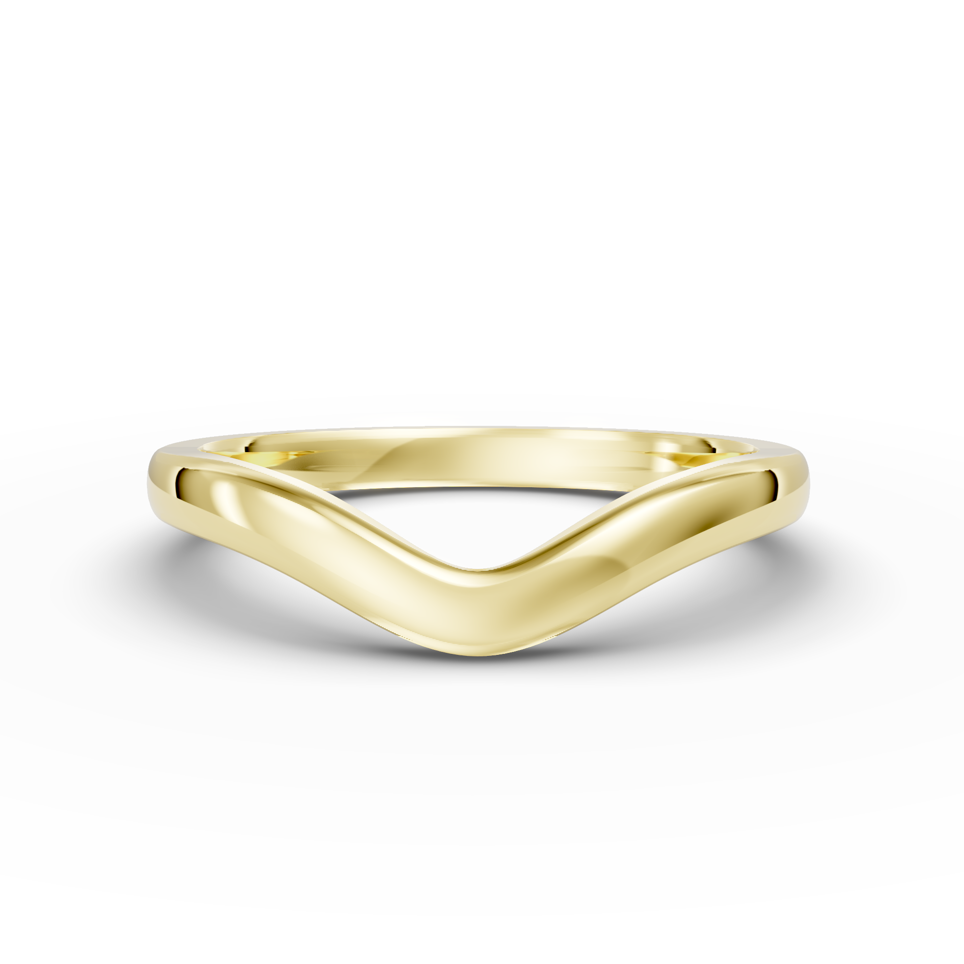 Shaped Wedding Band