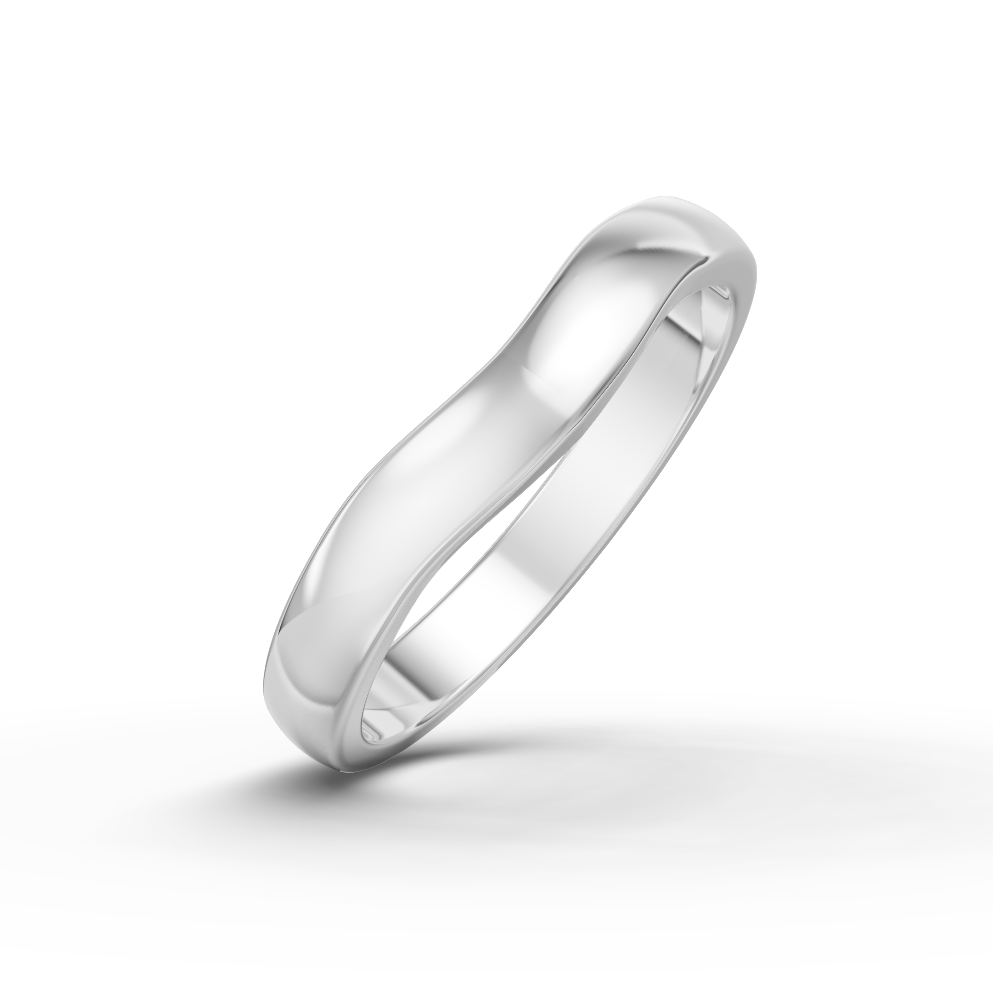 Shaped Wedding Band