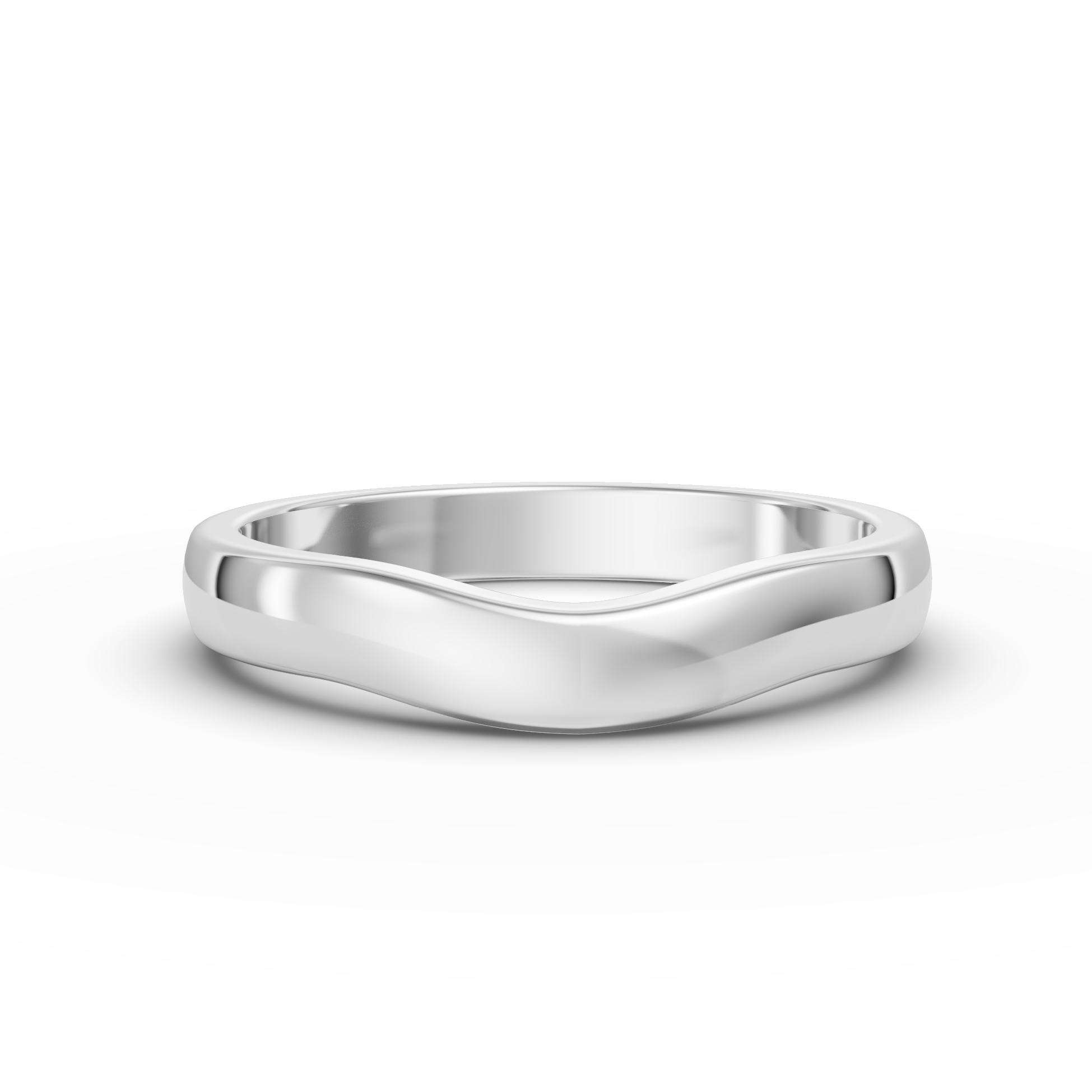 Shaped Wedding Band