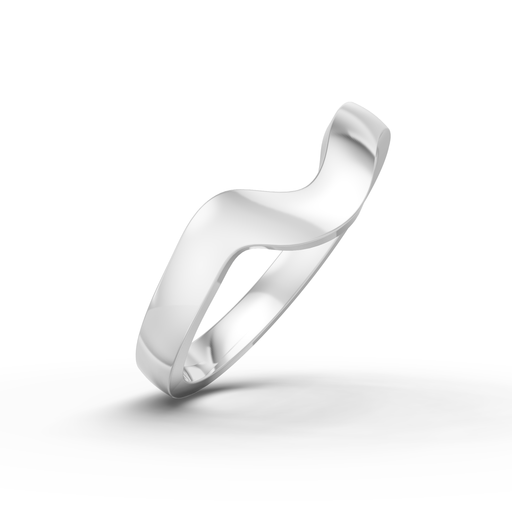 Shaped Wedding Band