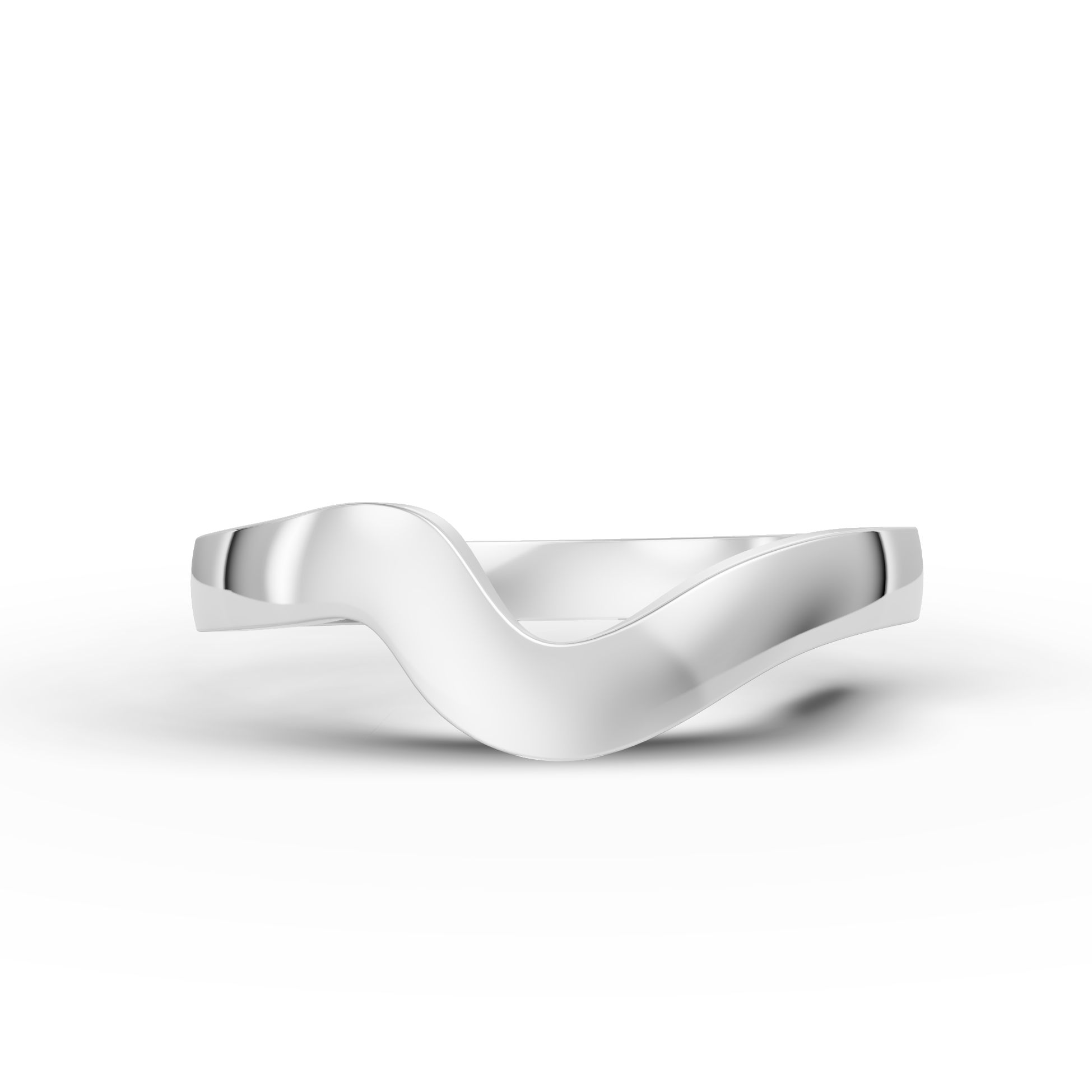Shaped Wedding Band