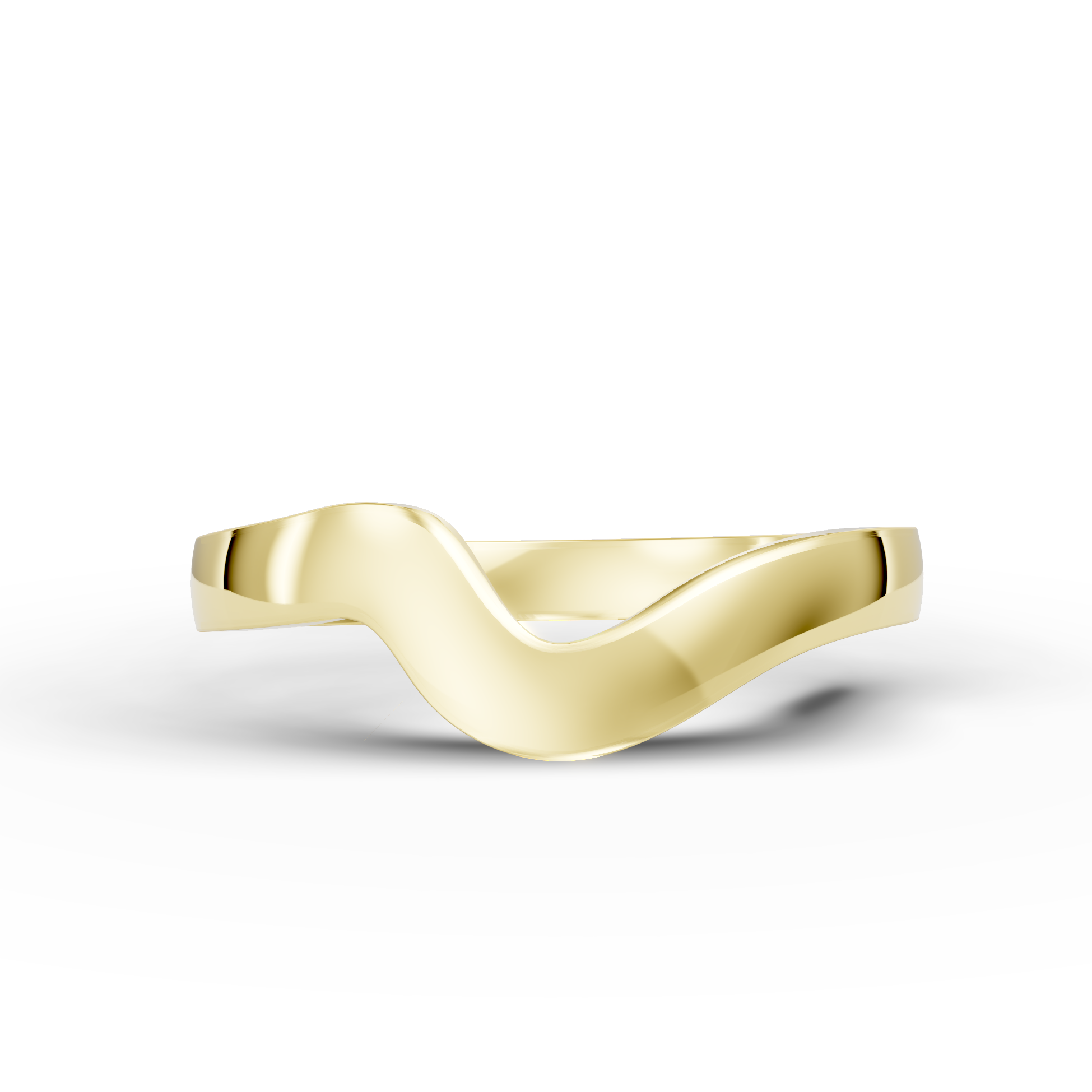 Shaped Wedding Band
