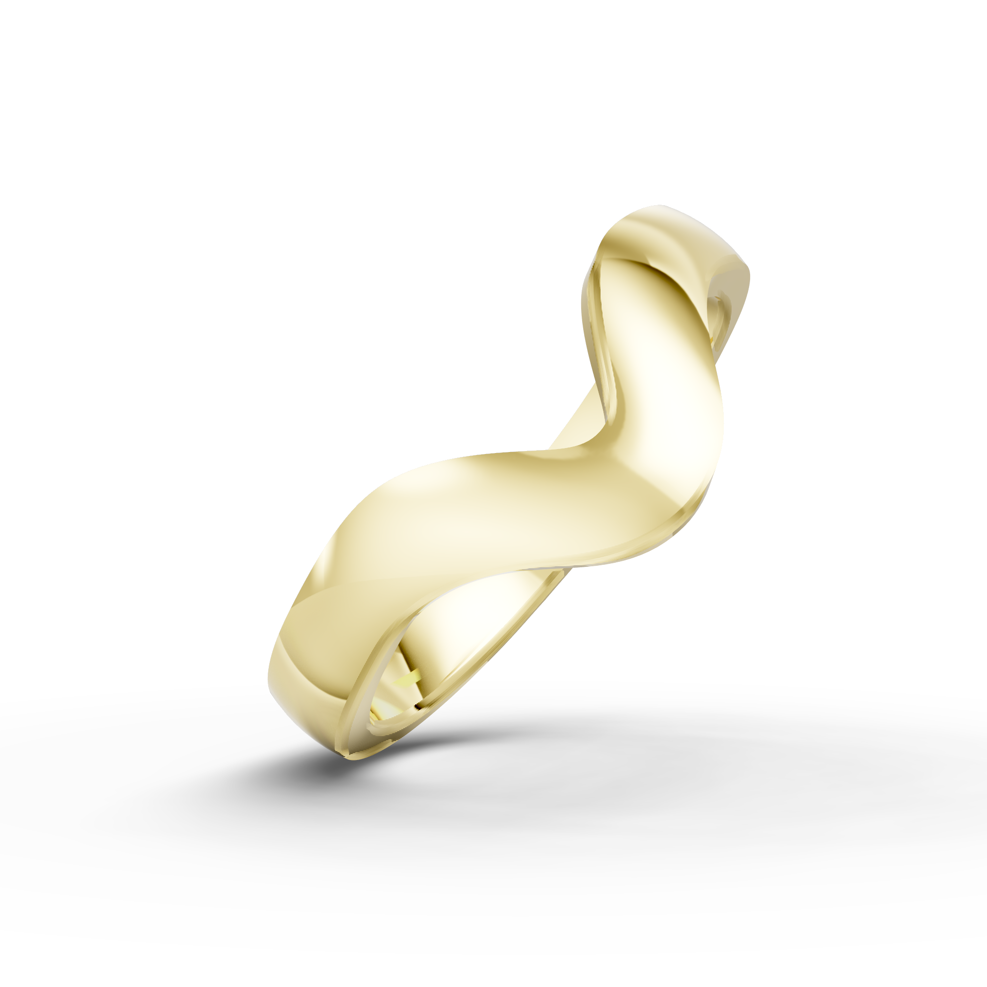 Shaped Wedding Band