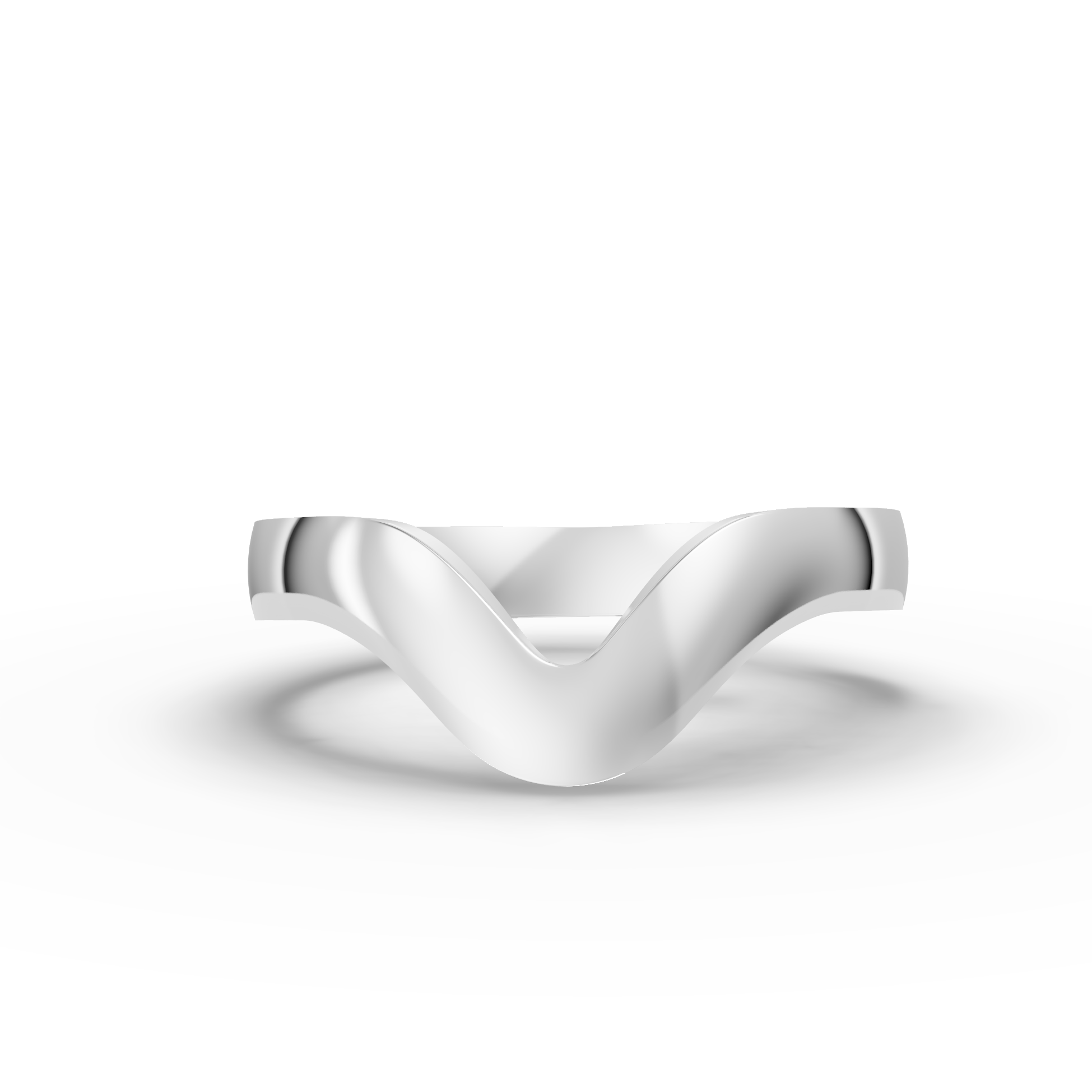 Shaped Wedding Band