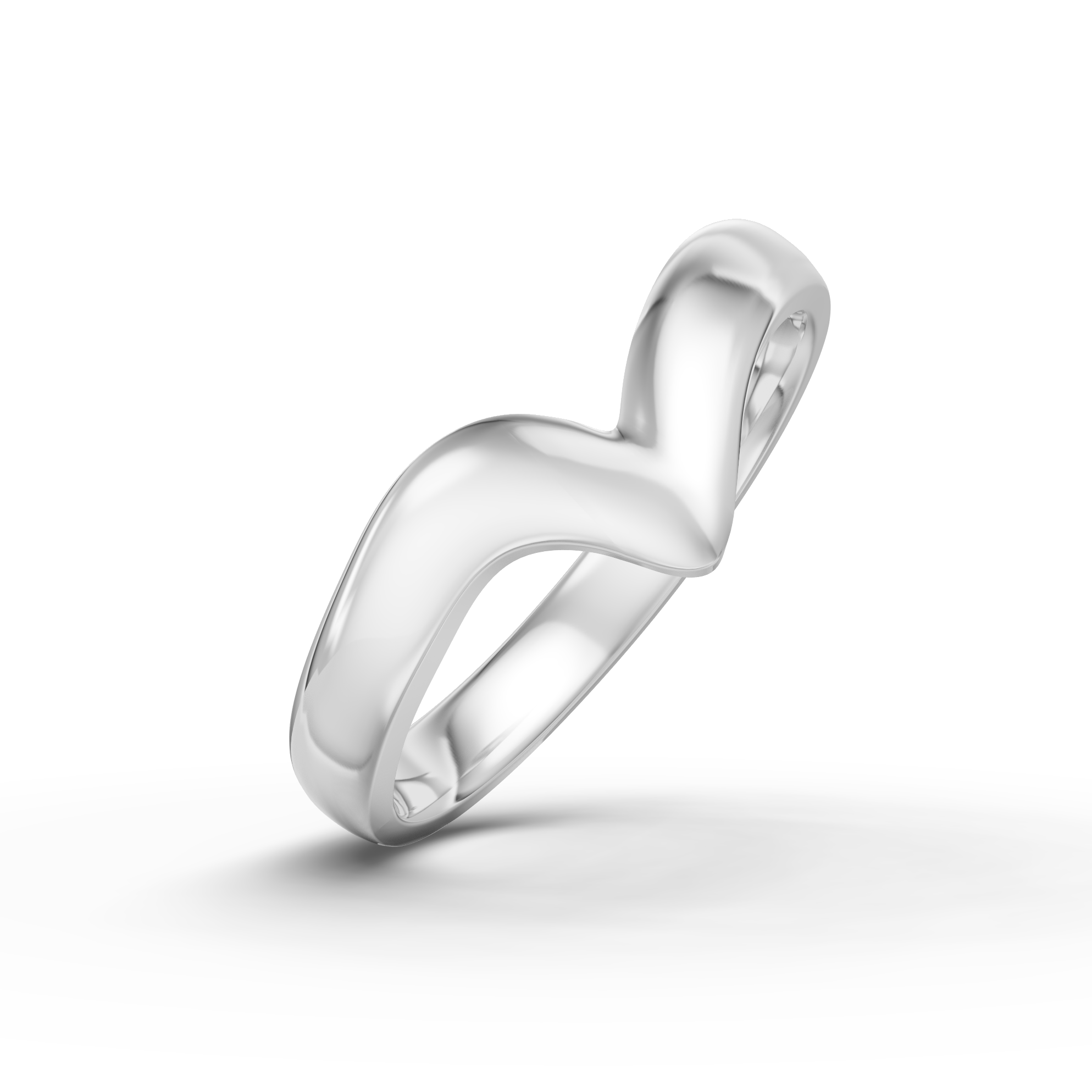 Shaped Wedding Band