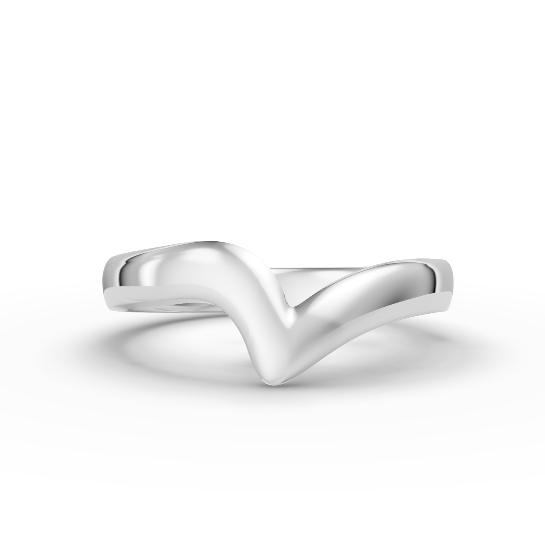 Shaped Wedding Band