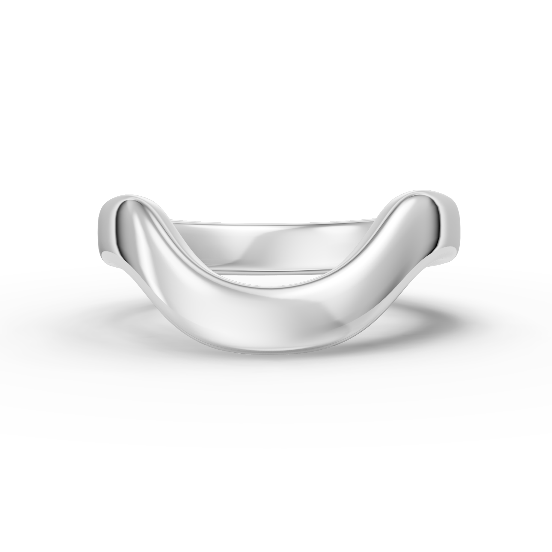 Shaped Wedding Band