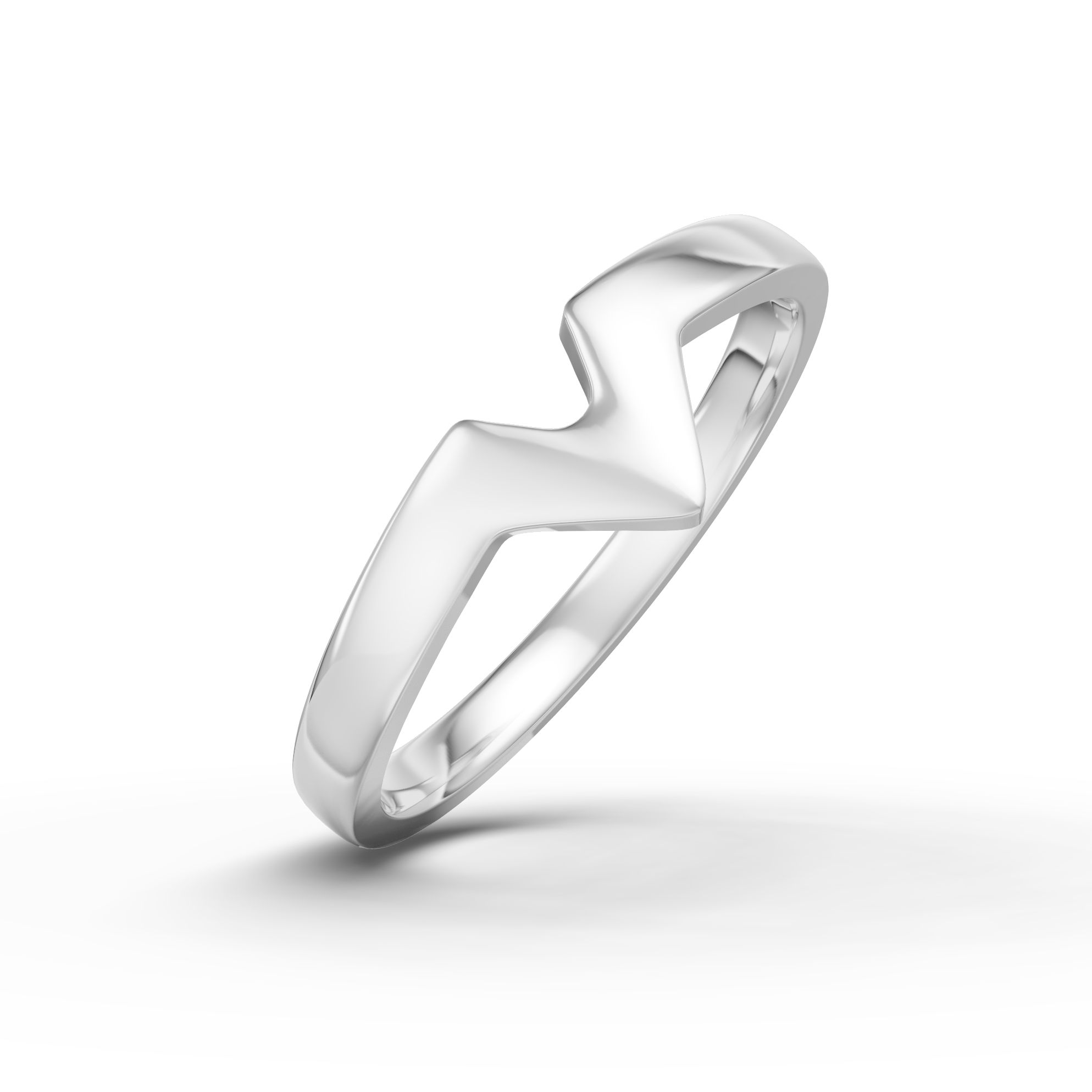Shaped Wedding Band