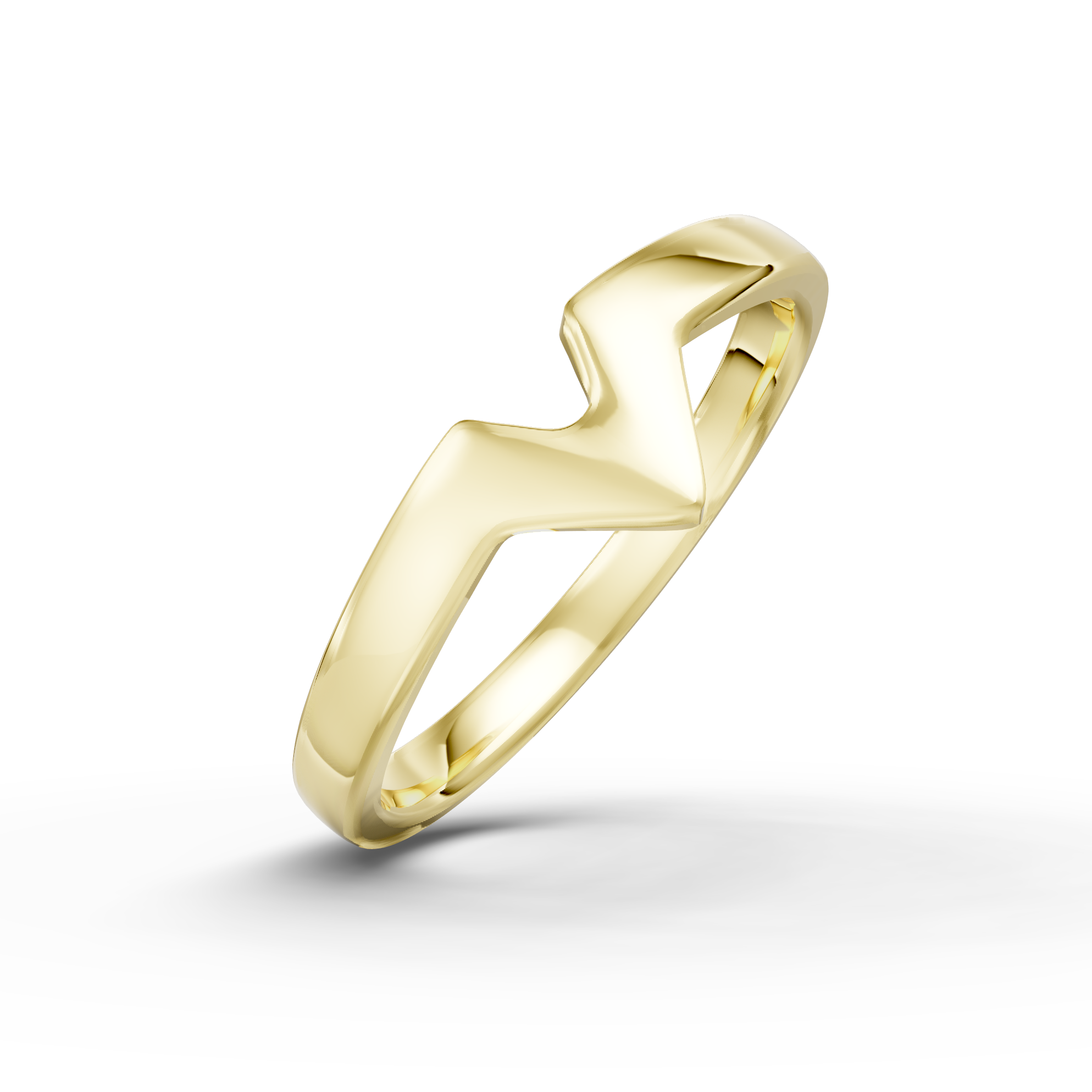 Shaped Wedding Band