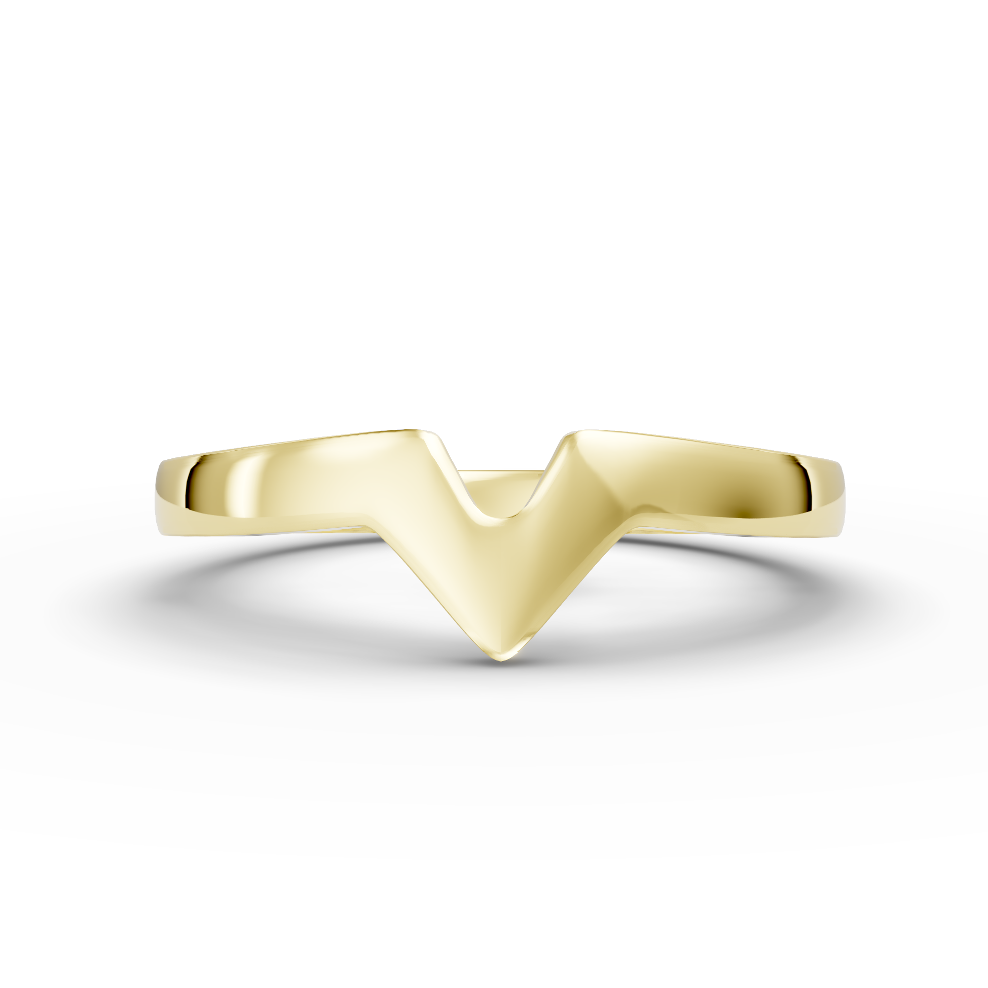 Shaped Wedding Band