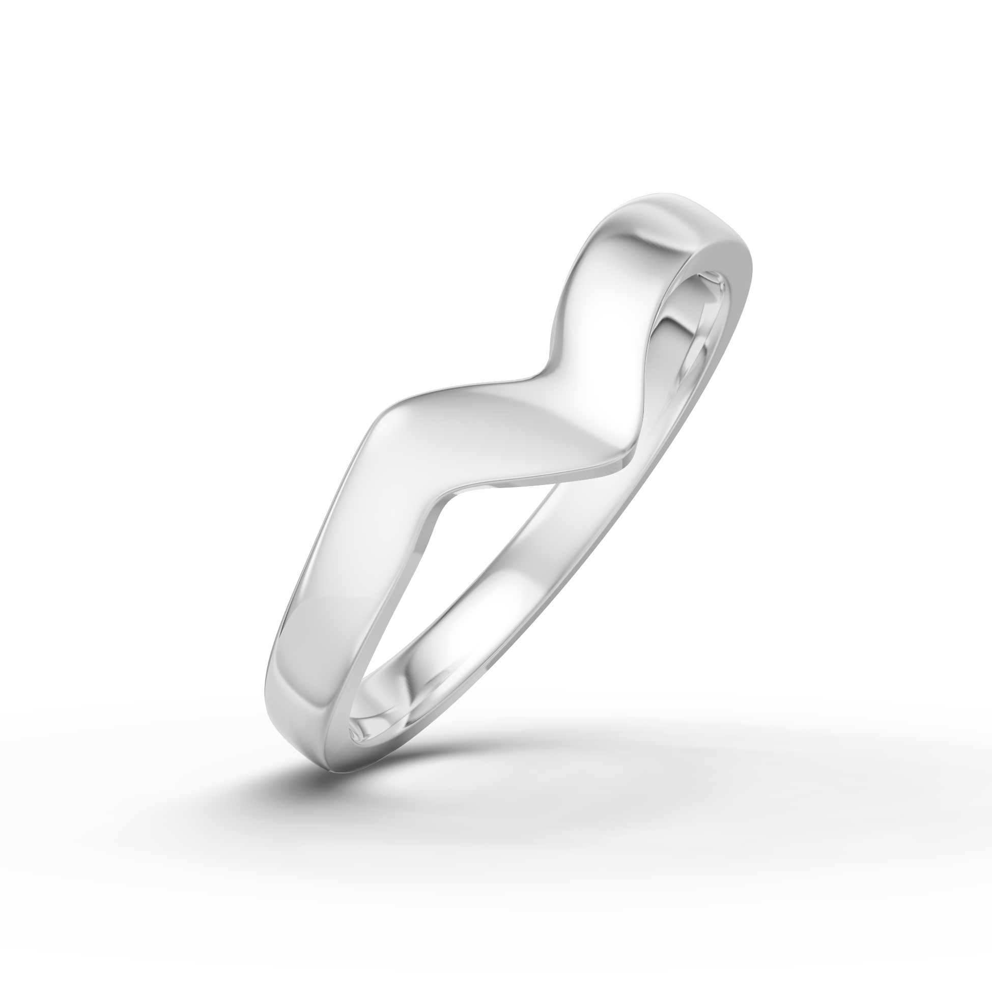 Shaped Wedding Band