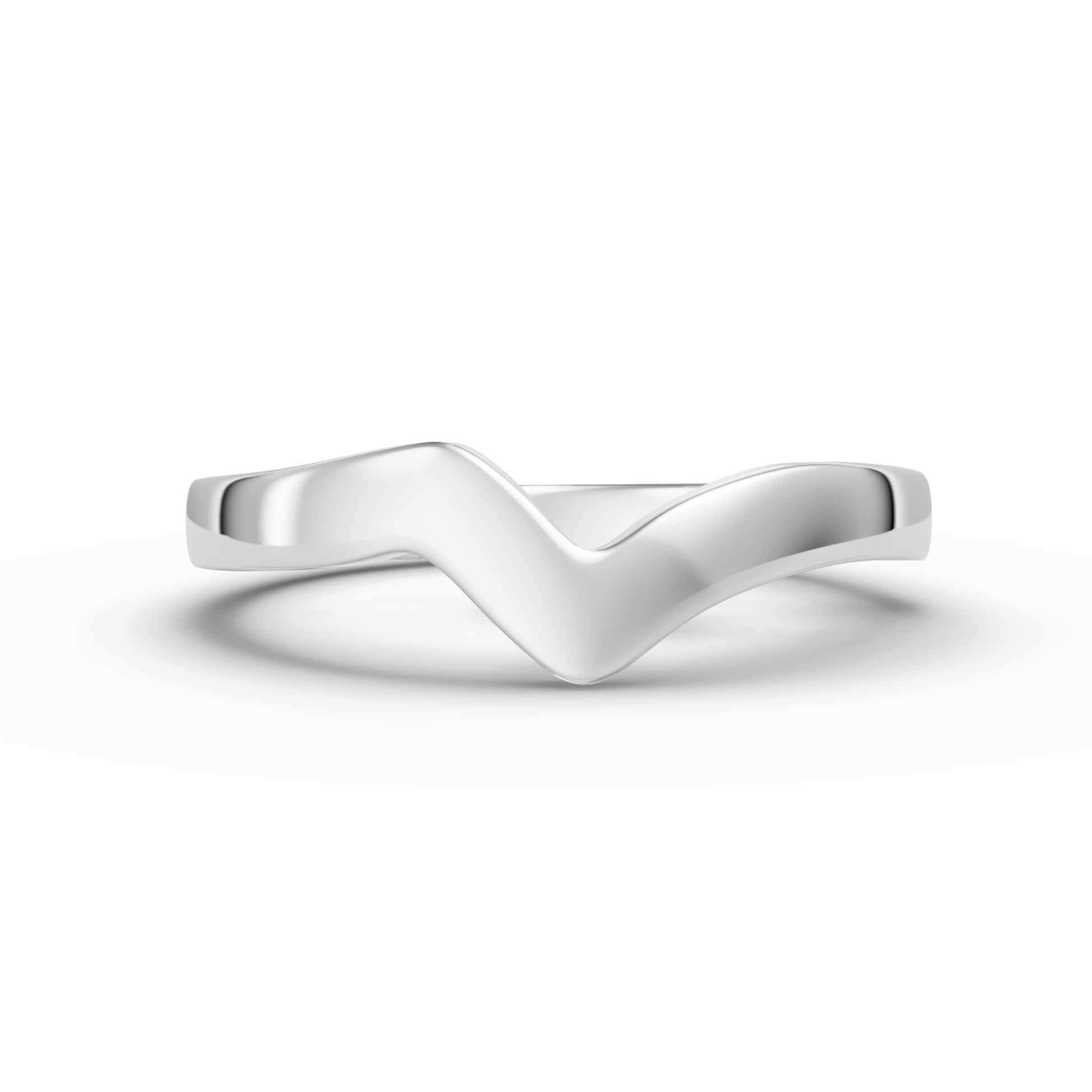 Shaped Wedding Band