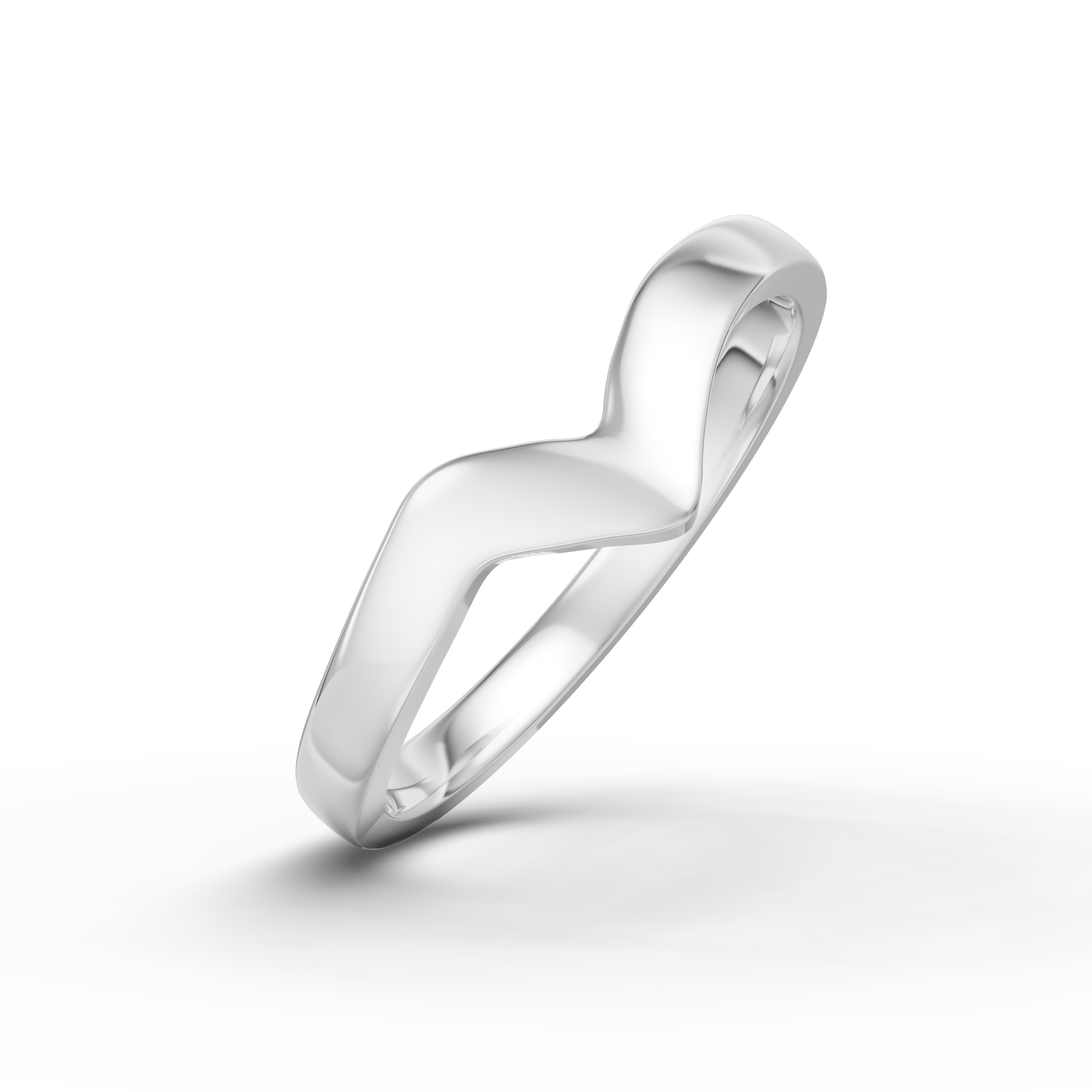 Shaped Wedding Band