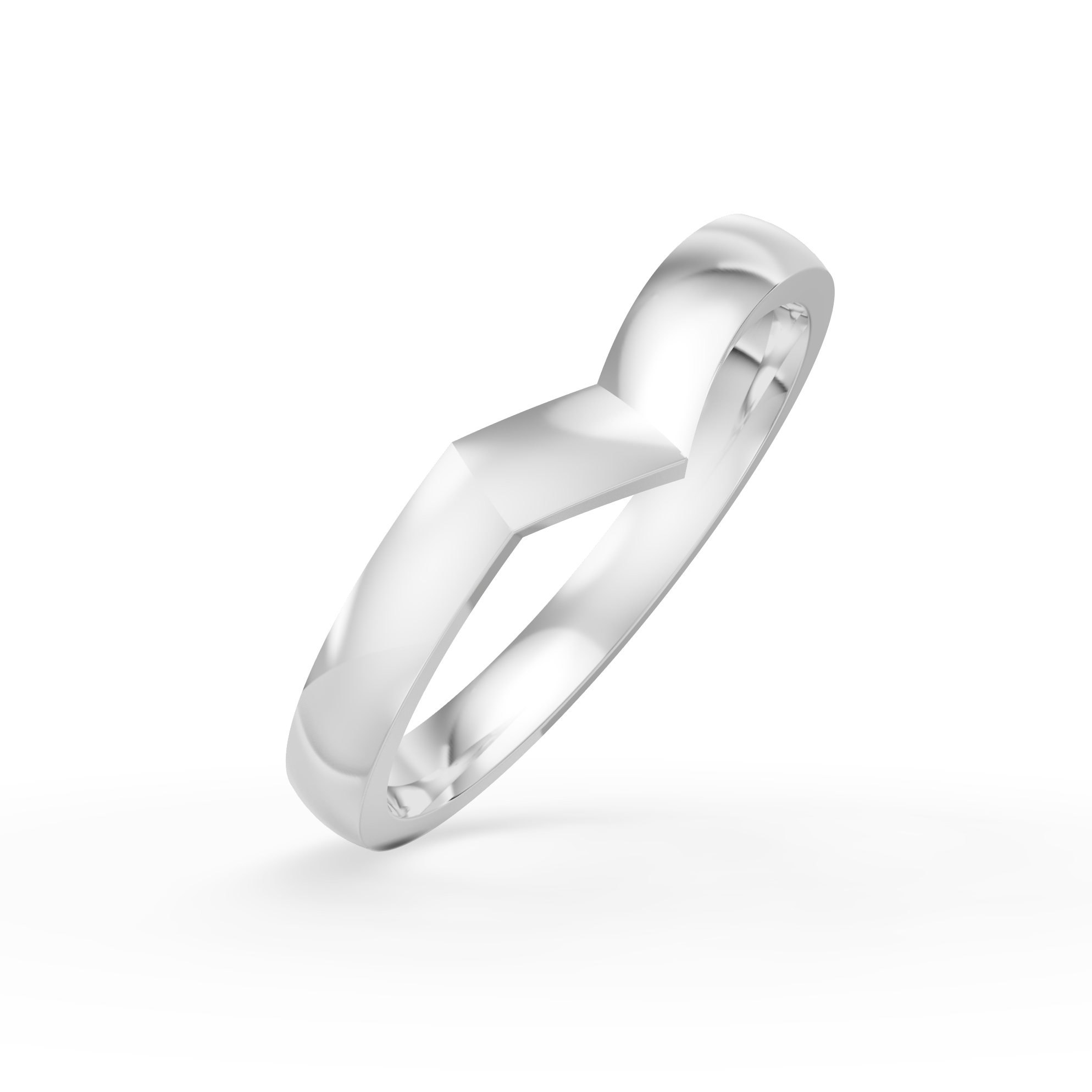 Shaped Wedding Band