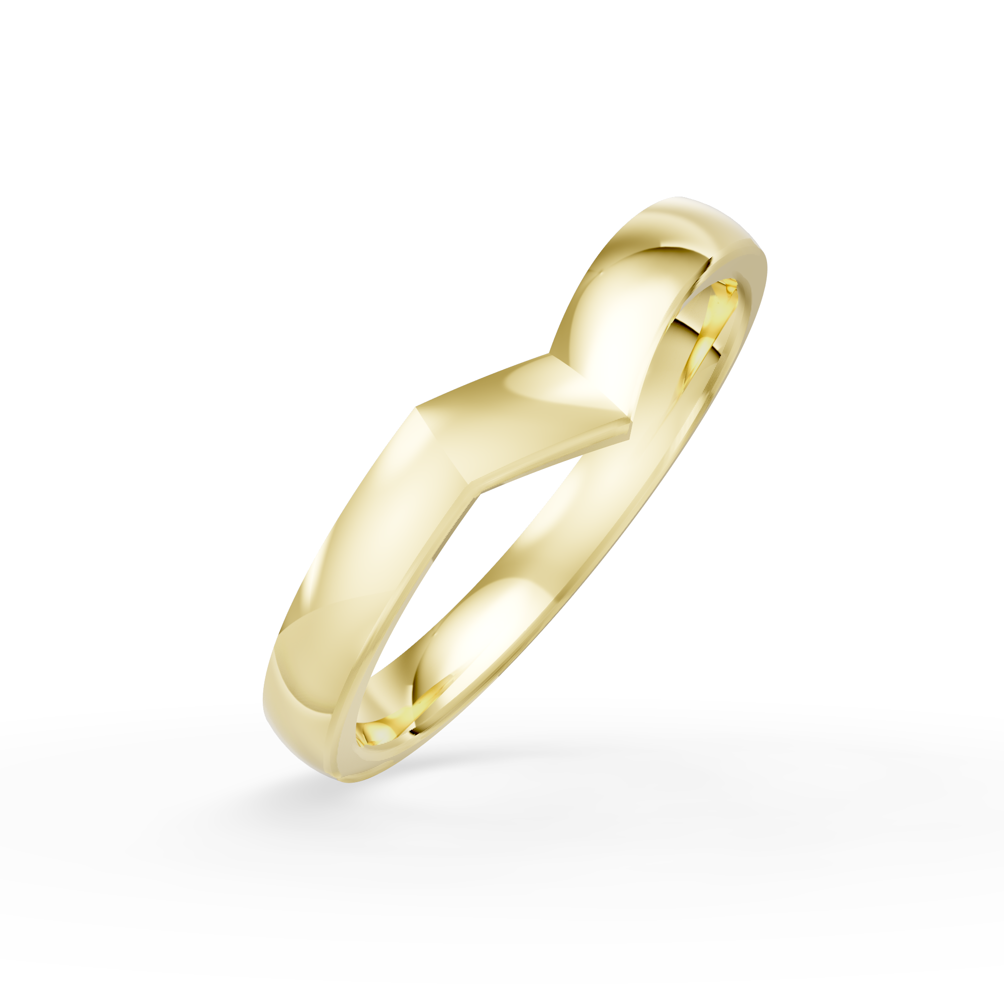 Shaped Wedding Band