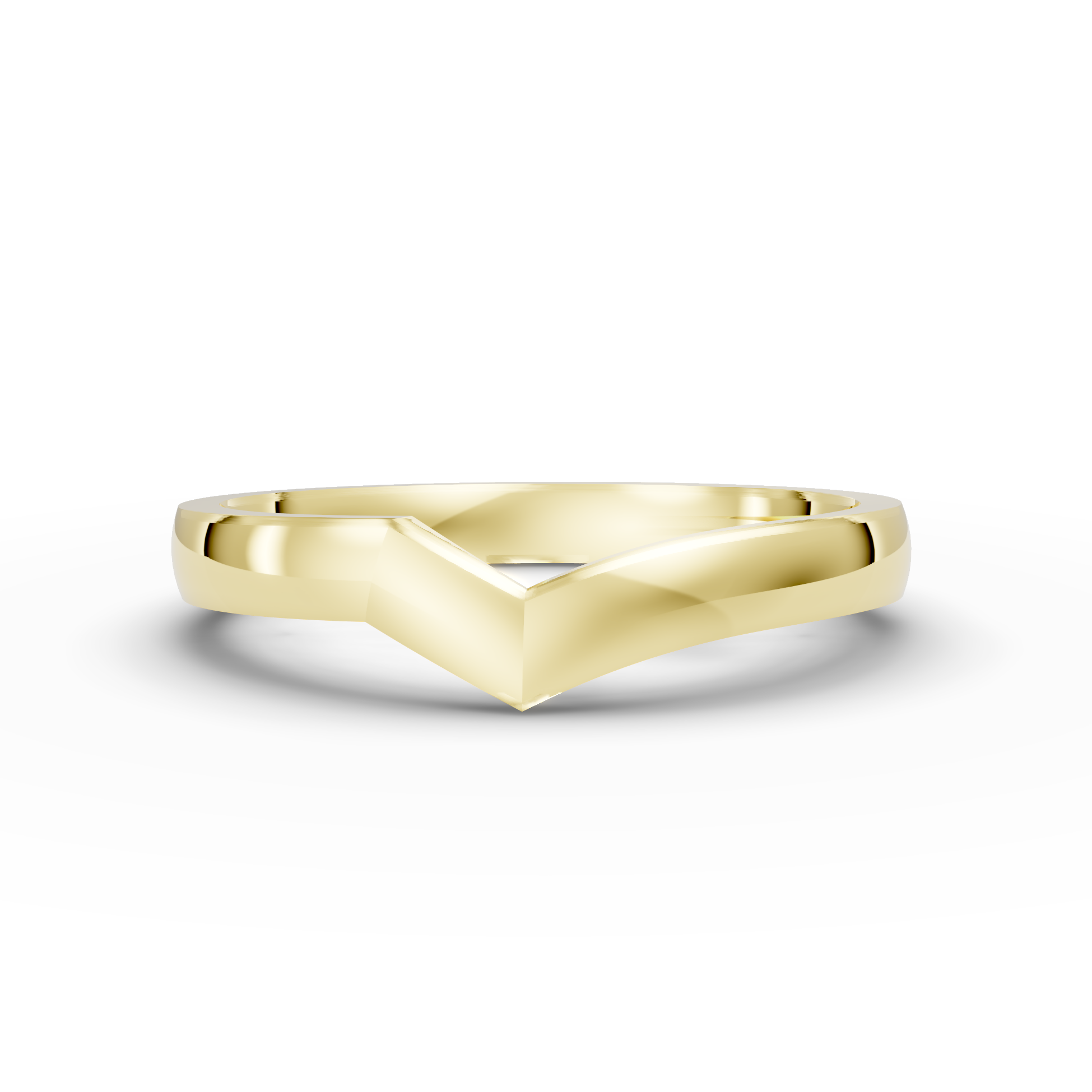 Shaped Wedding Band