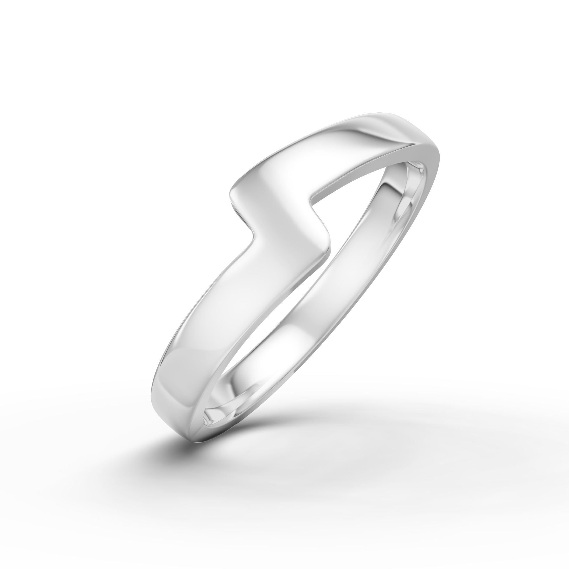Shaped Wedding Band