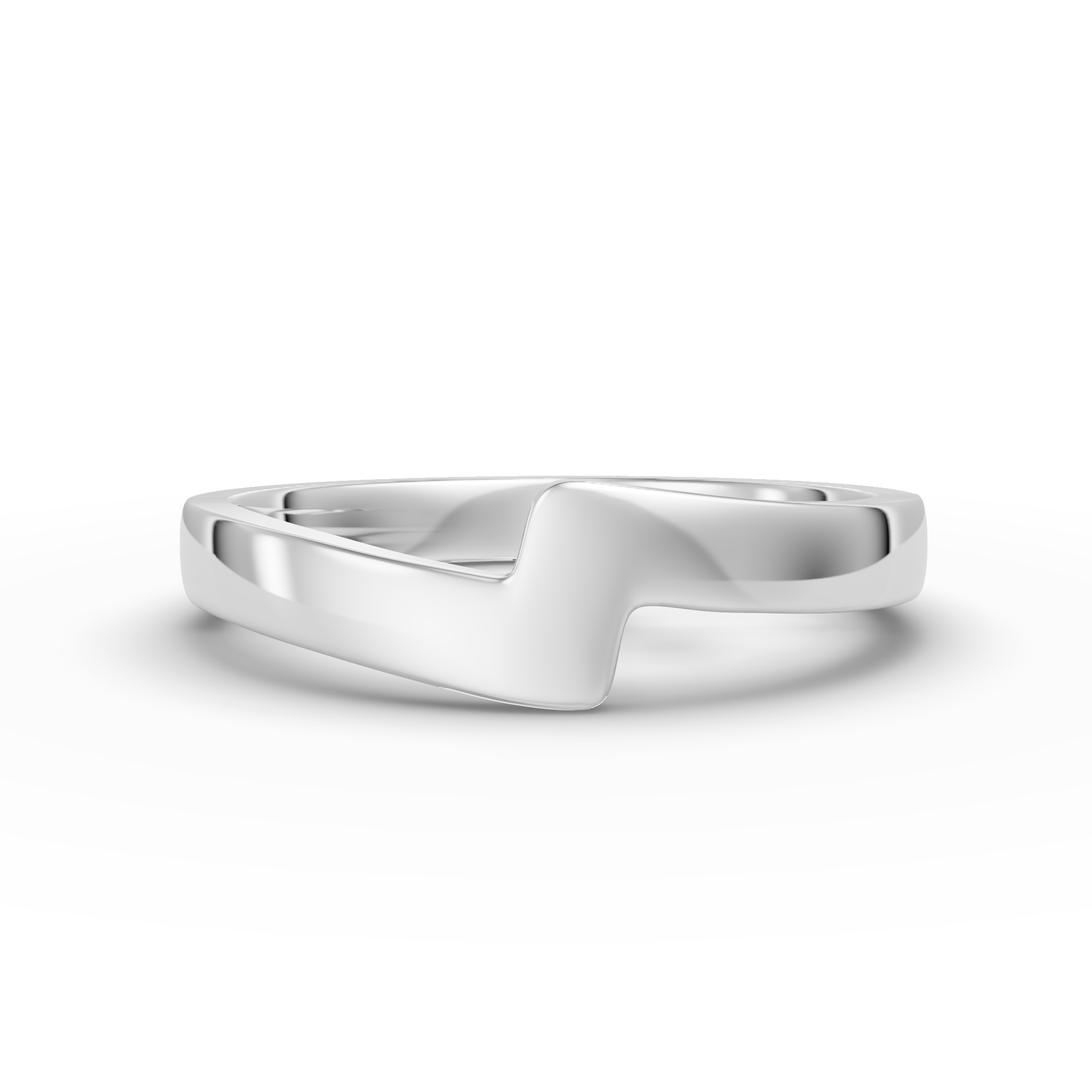 Shaped Wedding Band