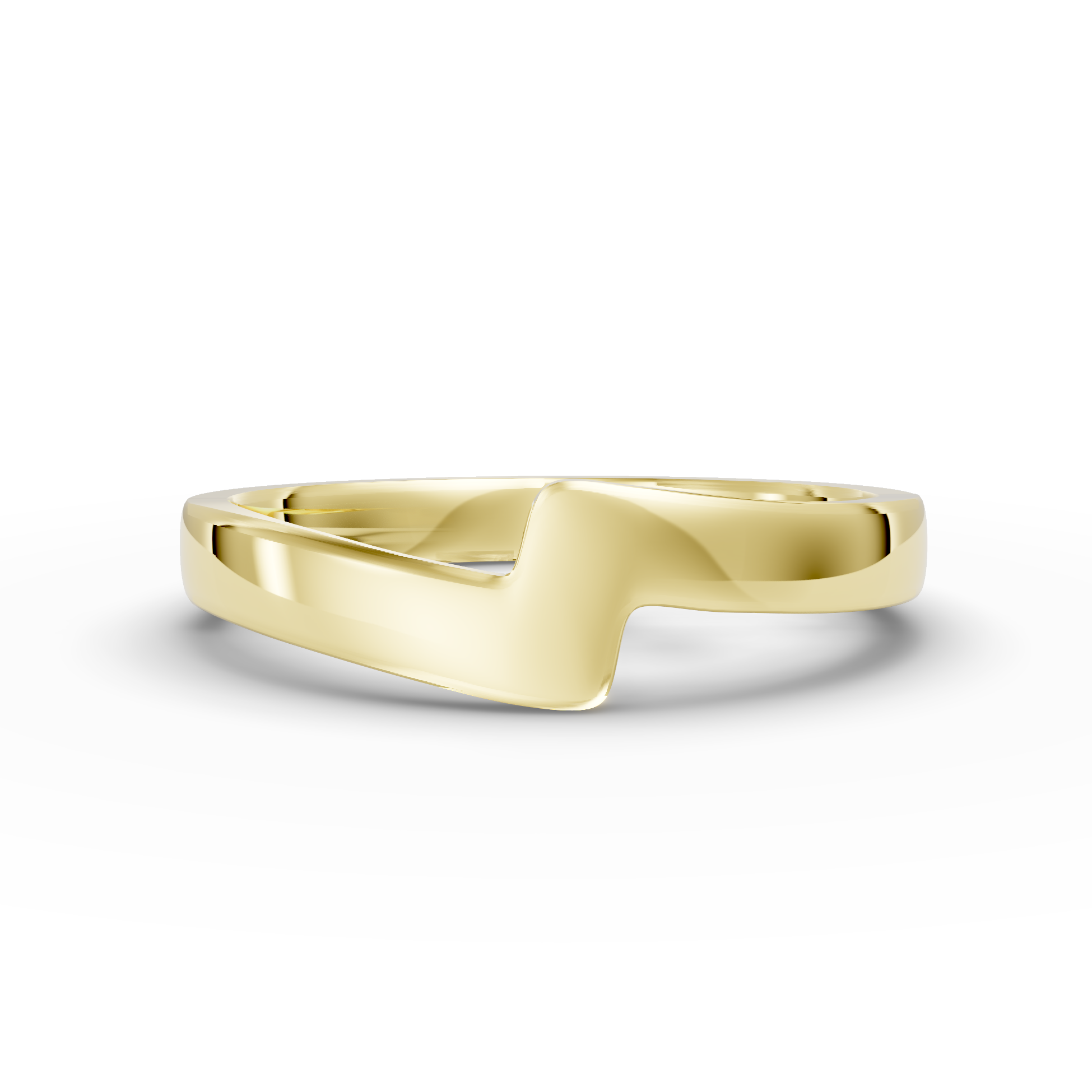 Shaped Wedding Band