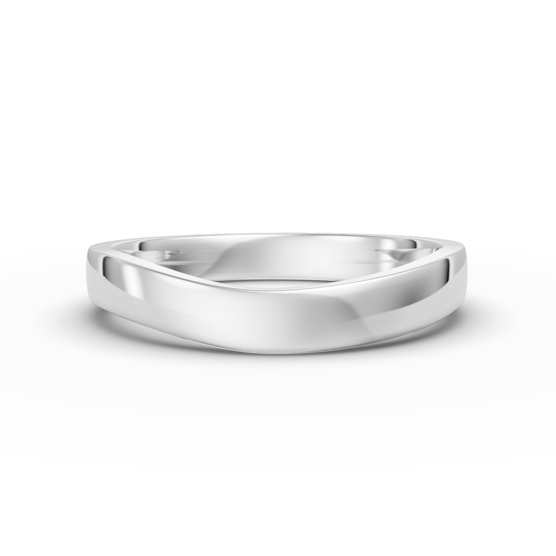 Shaped Wedding Band