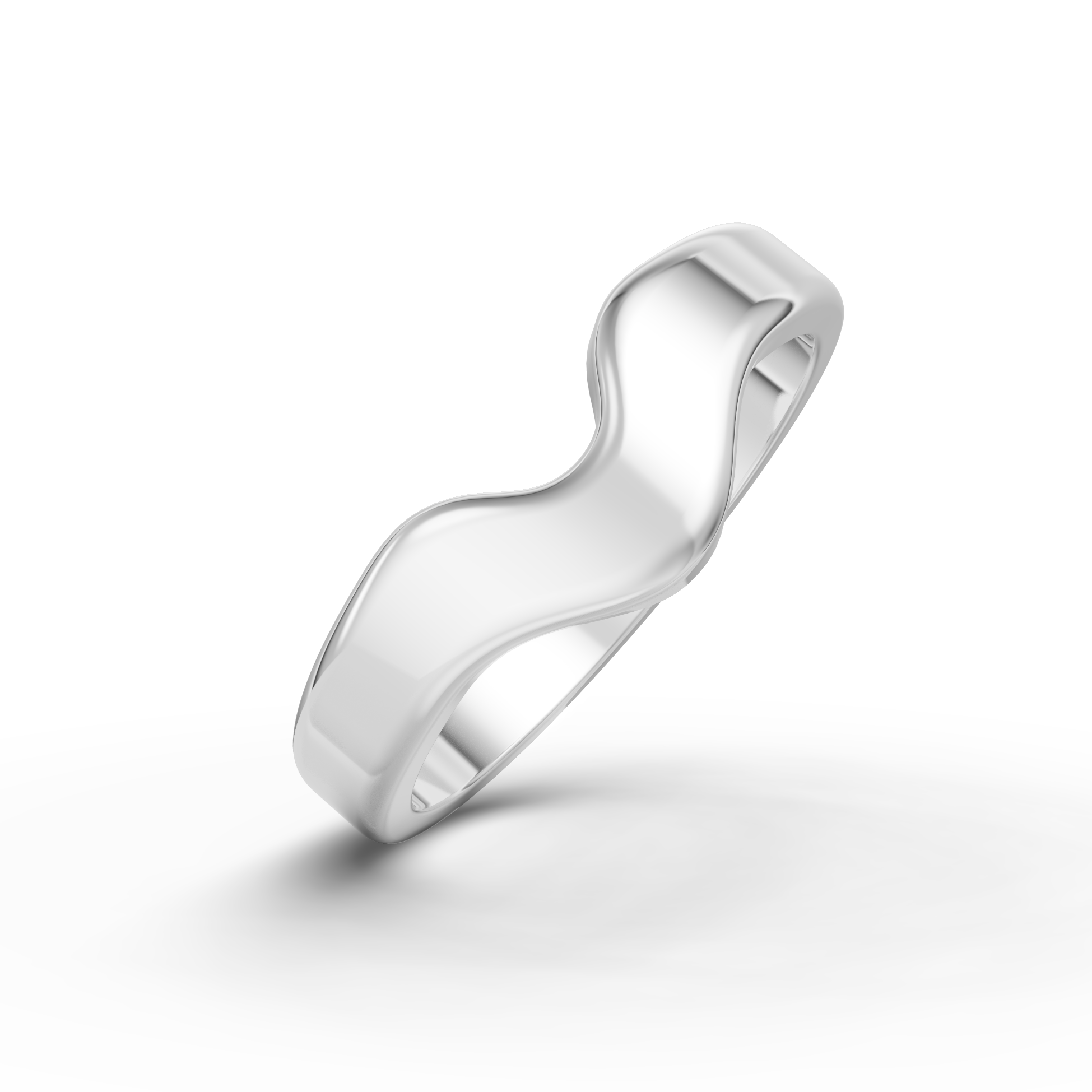 Shaped Wedding Band