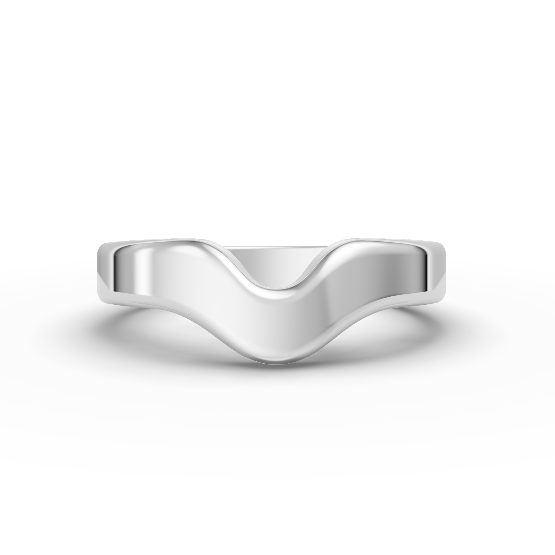 Shaped Wedding Band