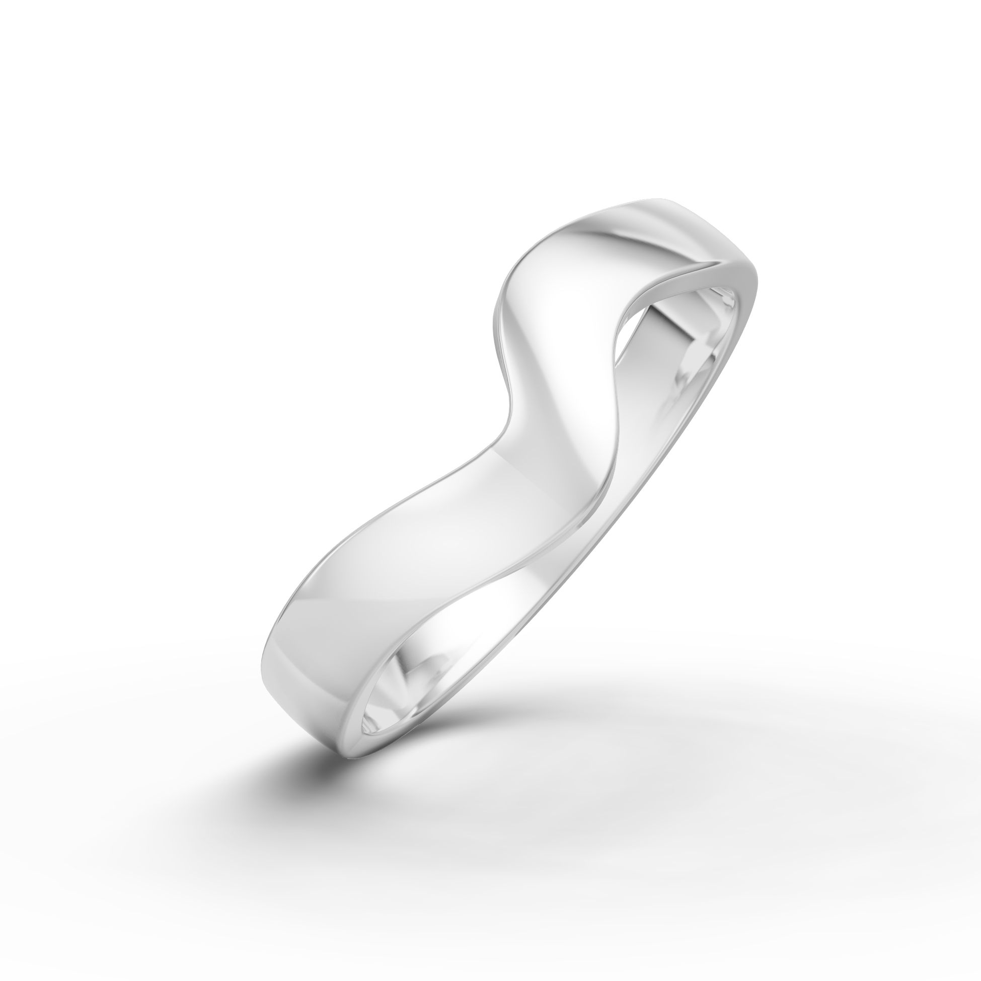 Shaped Wedding Band
