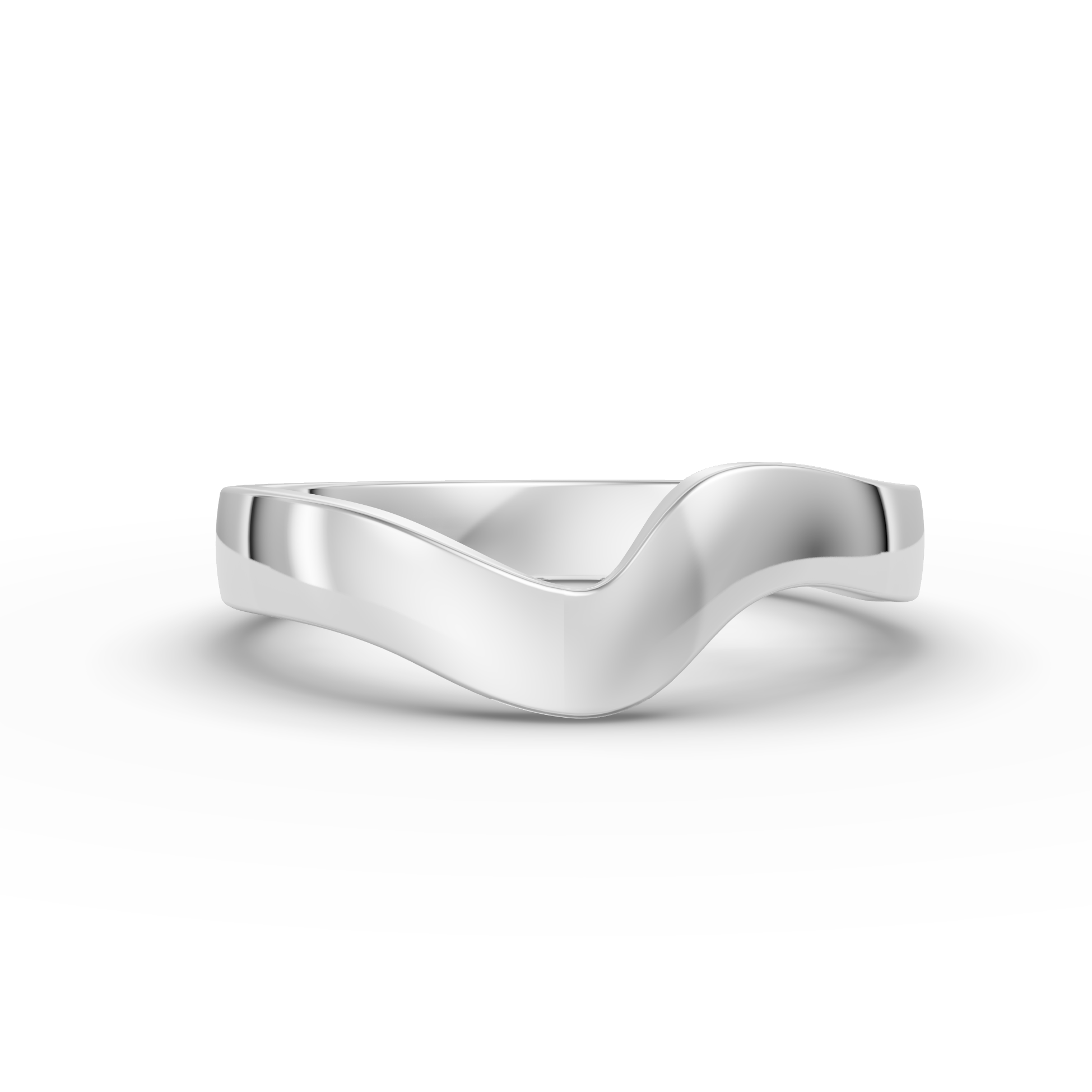 Shaped Wedding Band