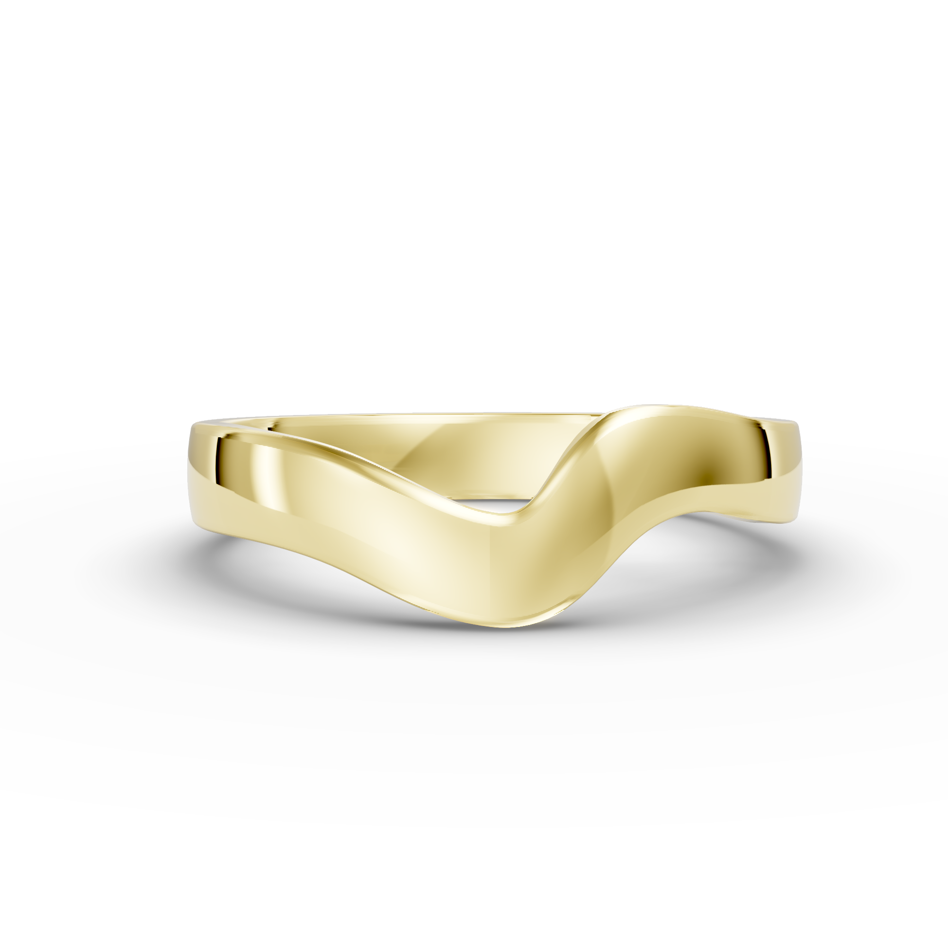 Shaped Wedding Band