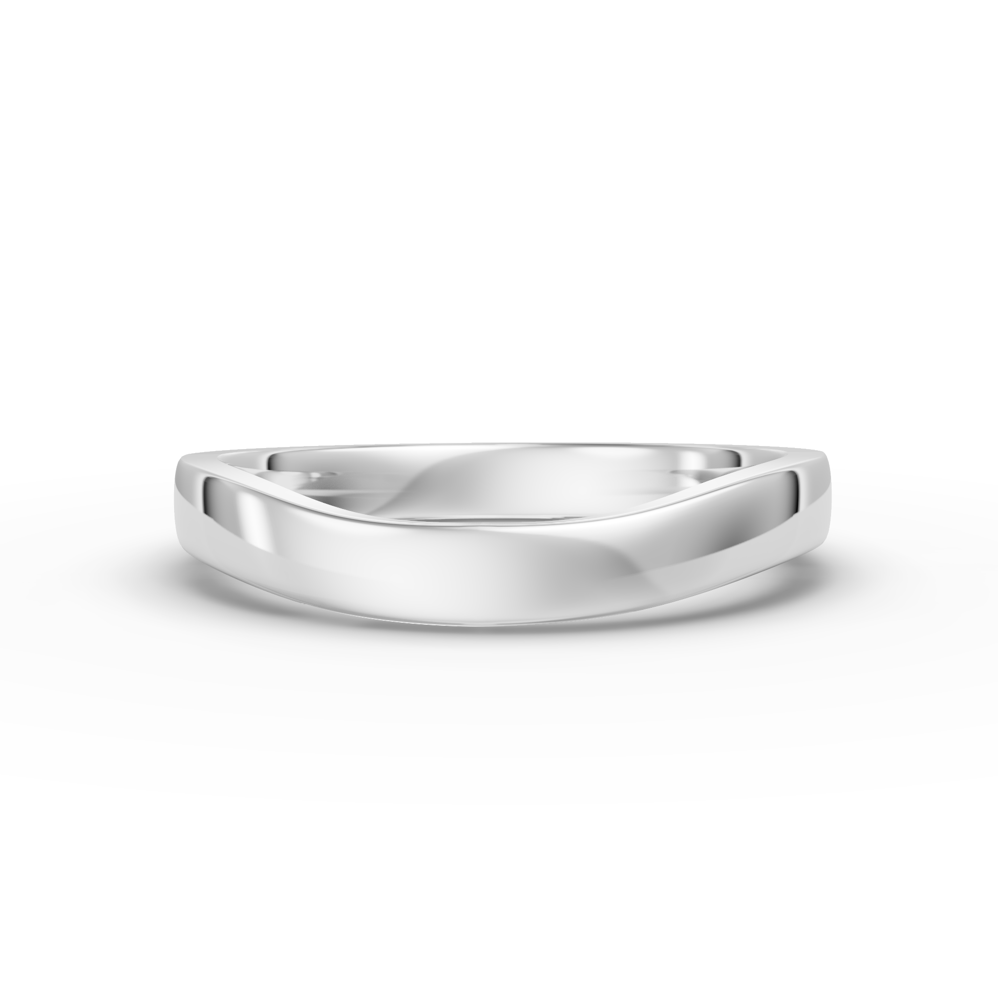 Shaped Wedding Band