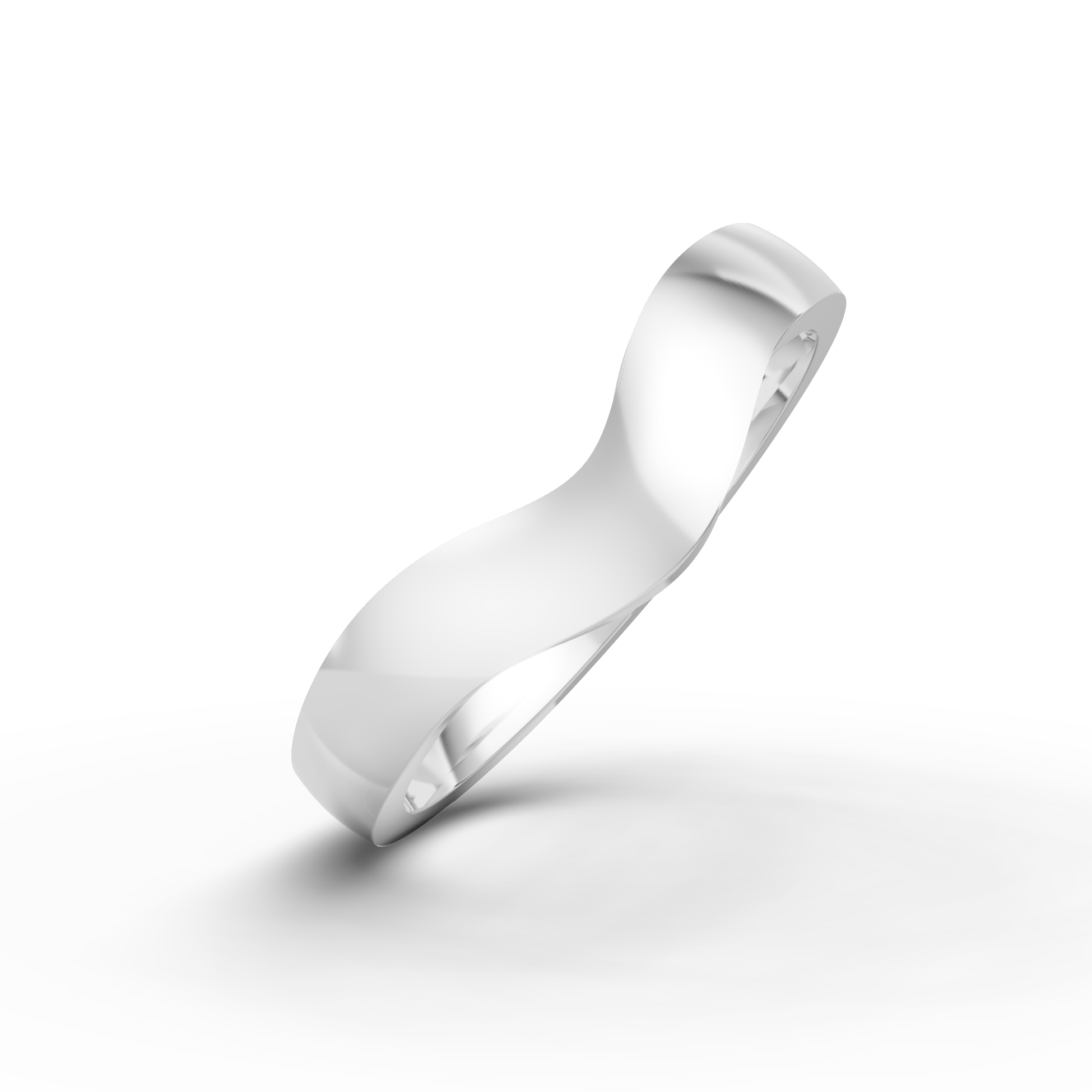 Shaped Wedding Band