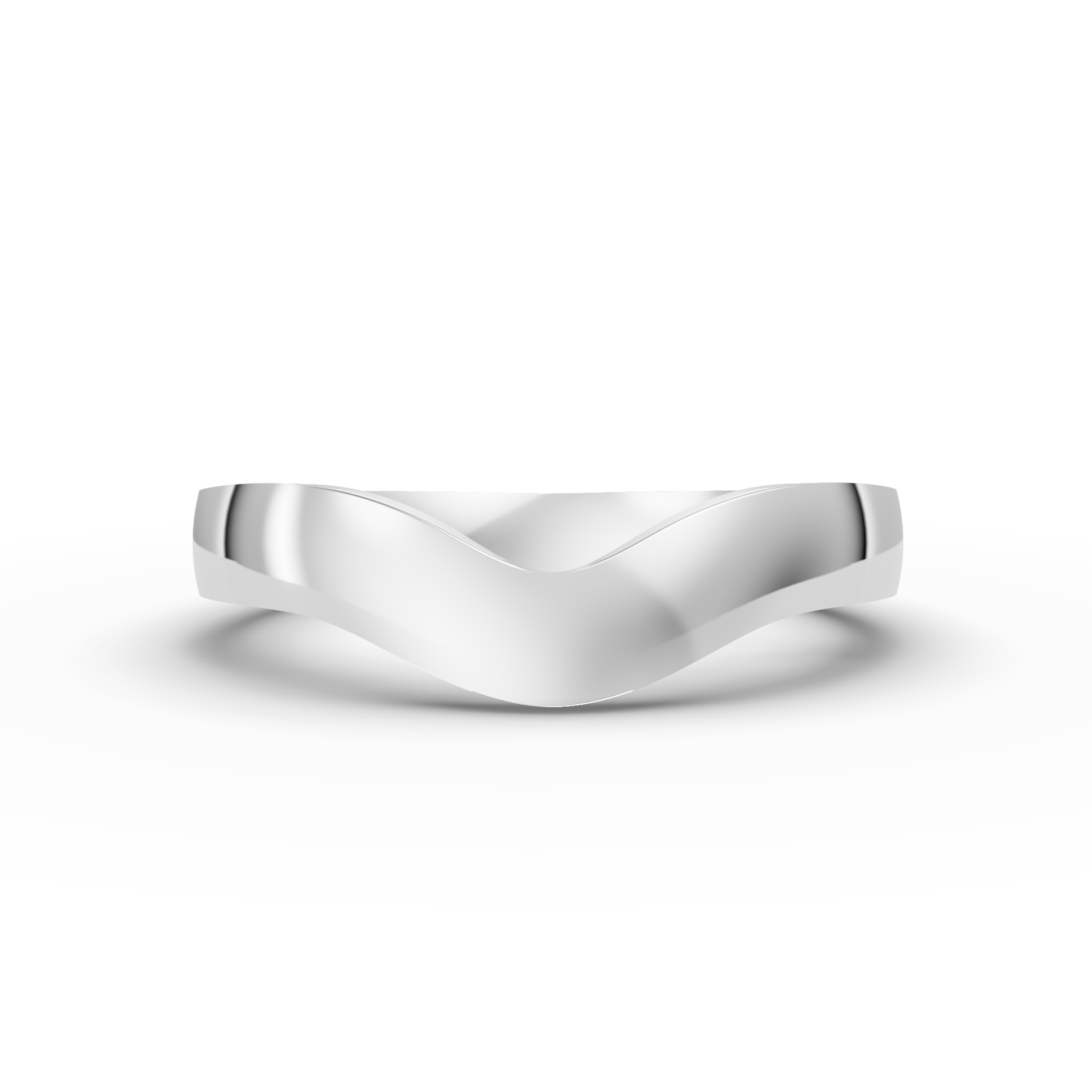 Shaped Wedding Band