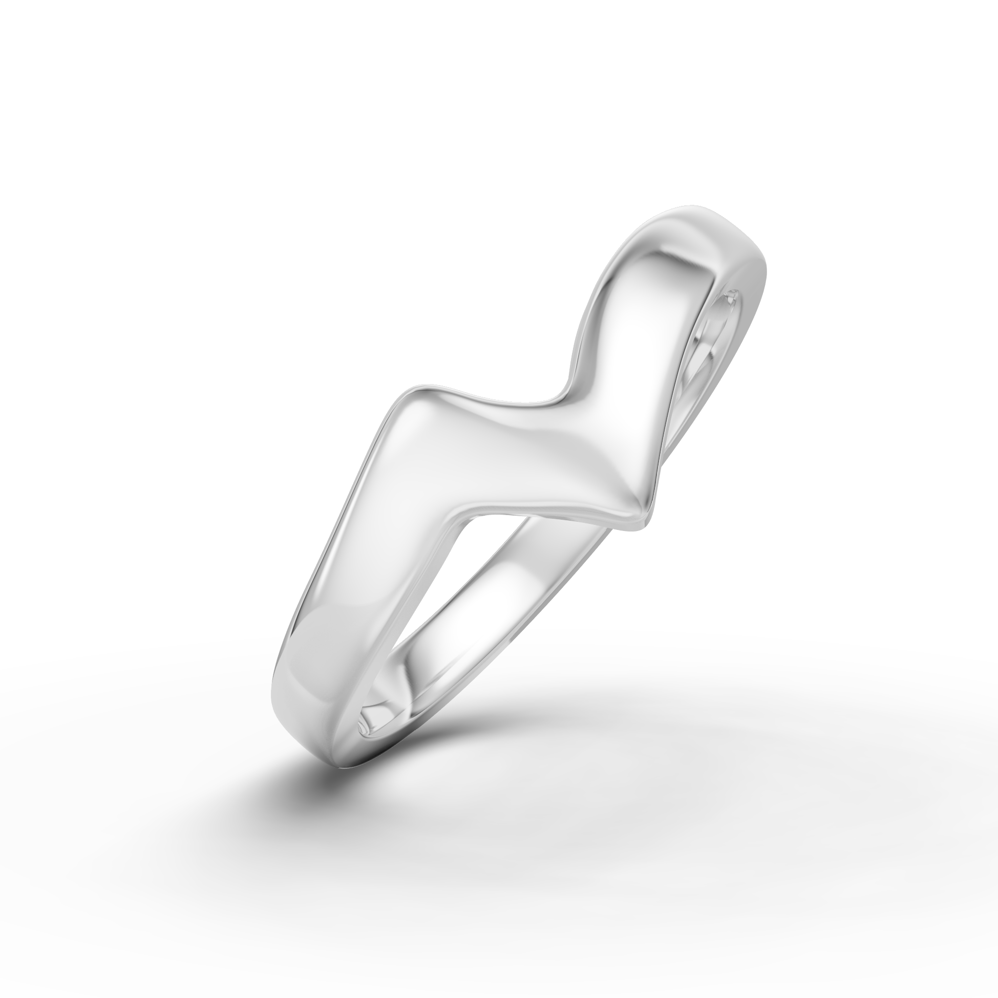 Shaped Wedding Band