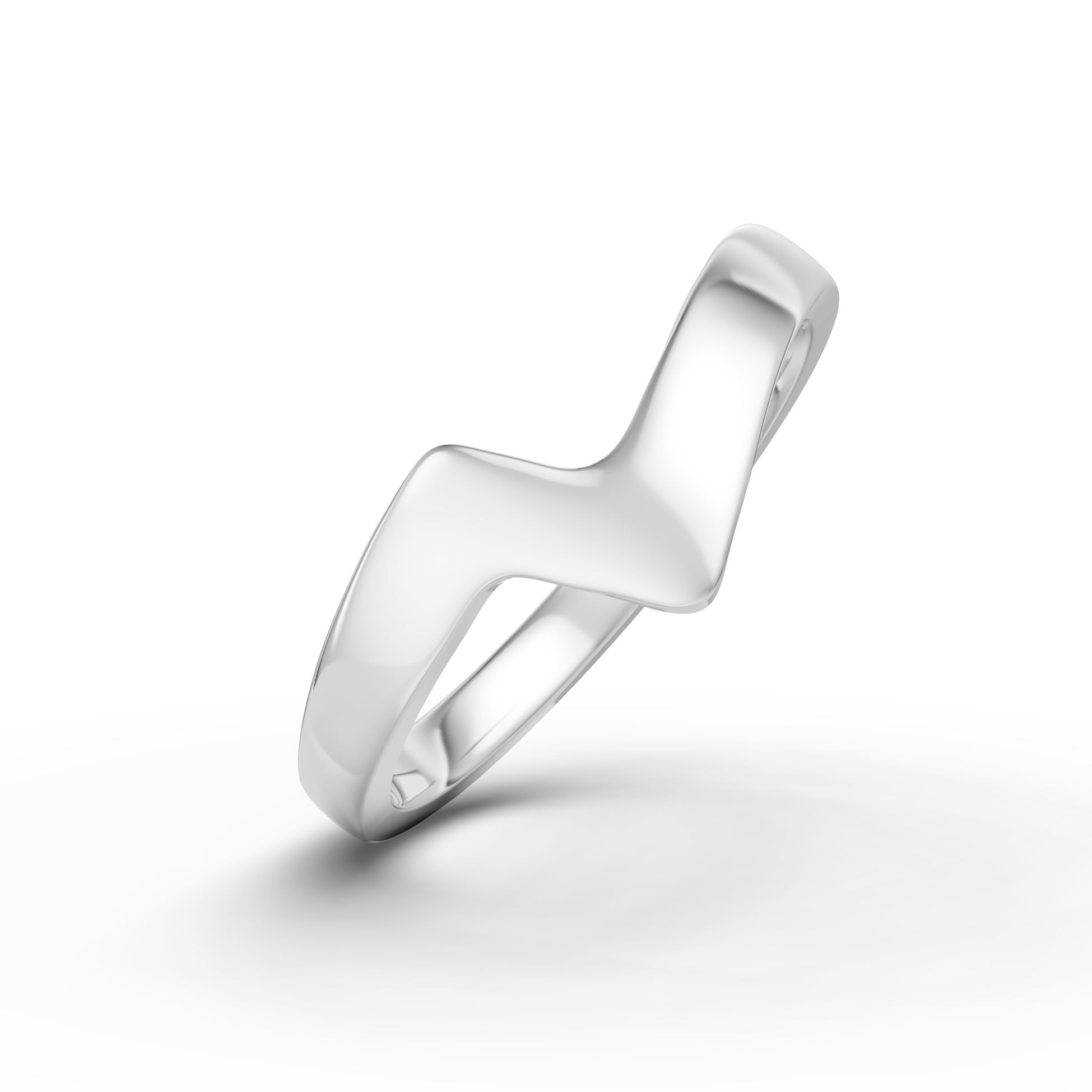 Shaped Wedding Band