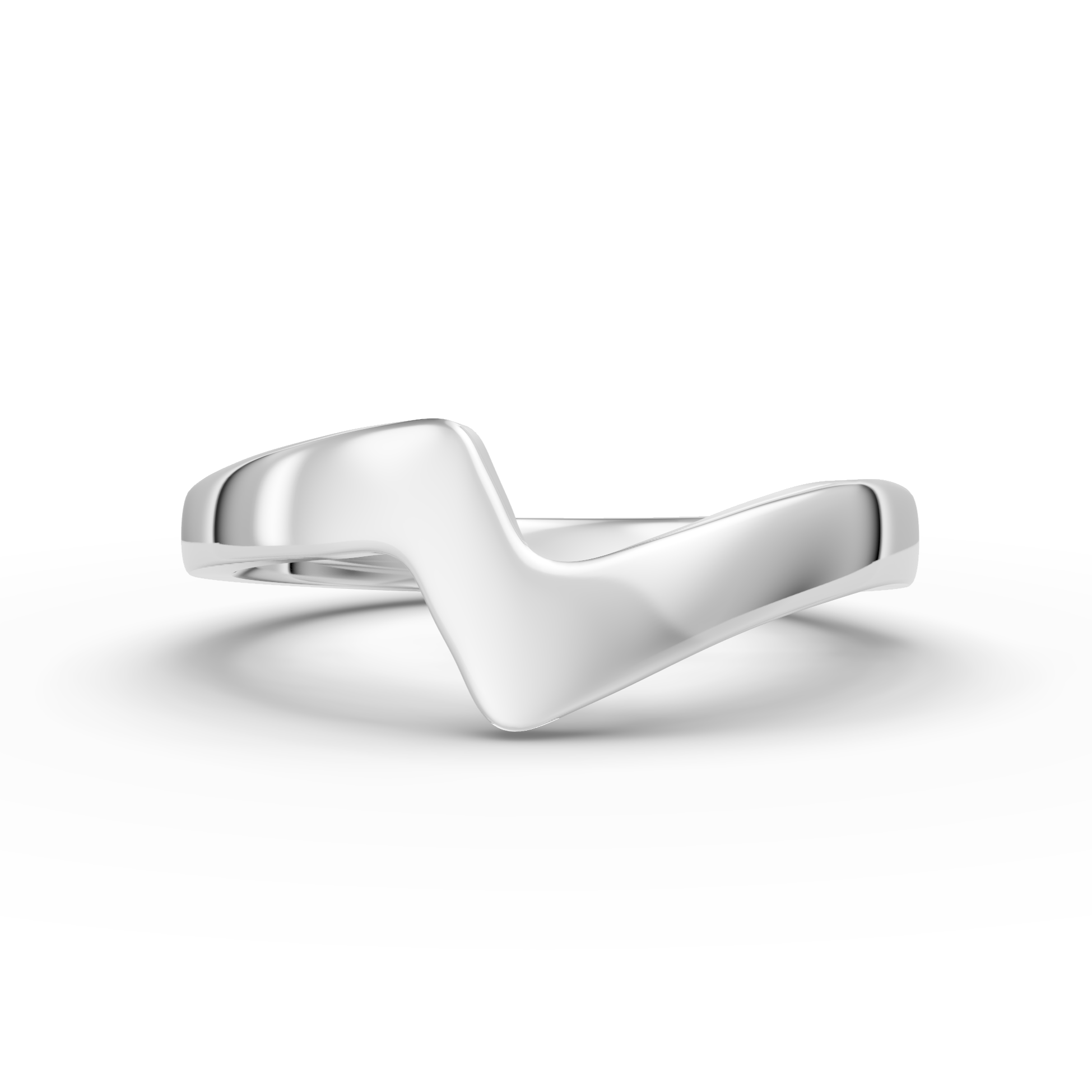 Shaped Wedding Band